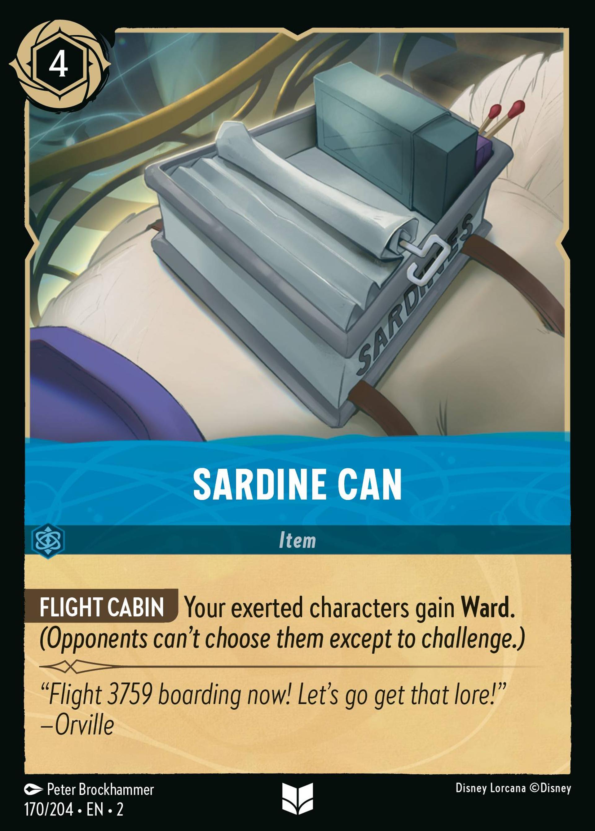 Boîte de sardines — Rise of the Floodborn — Lorcana