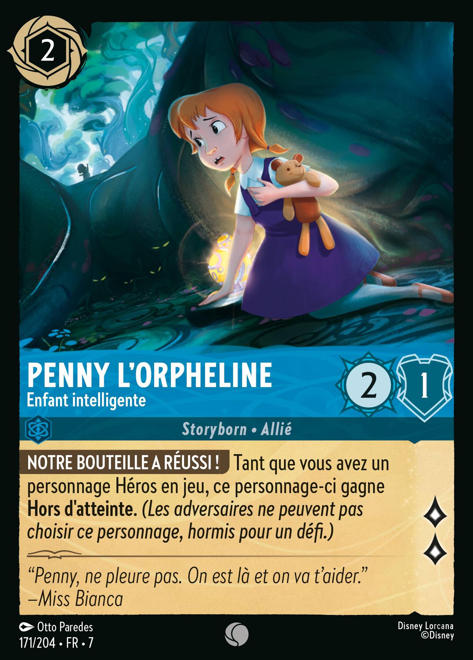 Penny l'orpheline - Enfant intelligente — Archazia's Island — Lorcana