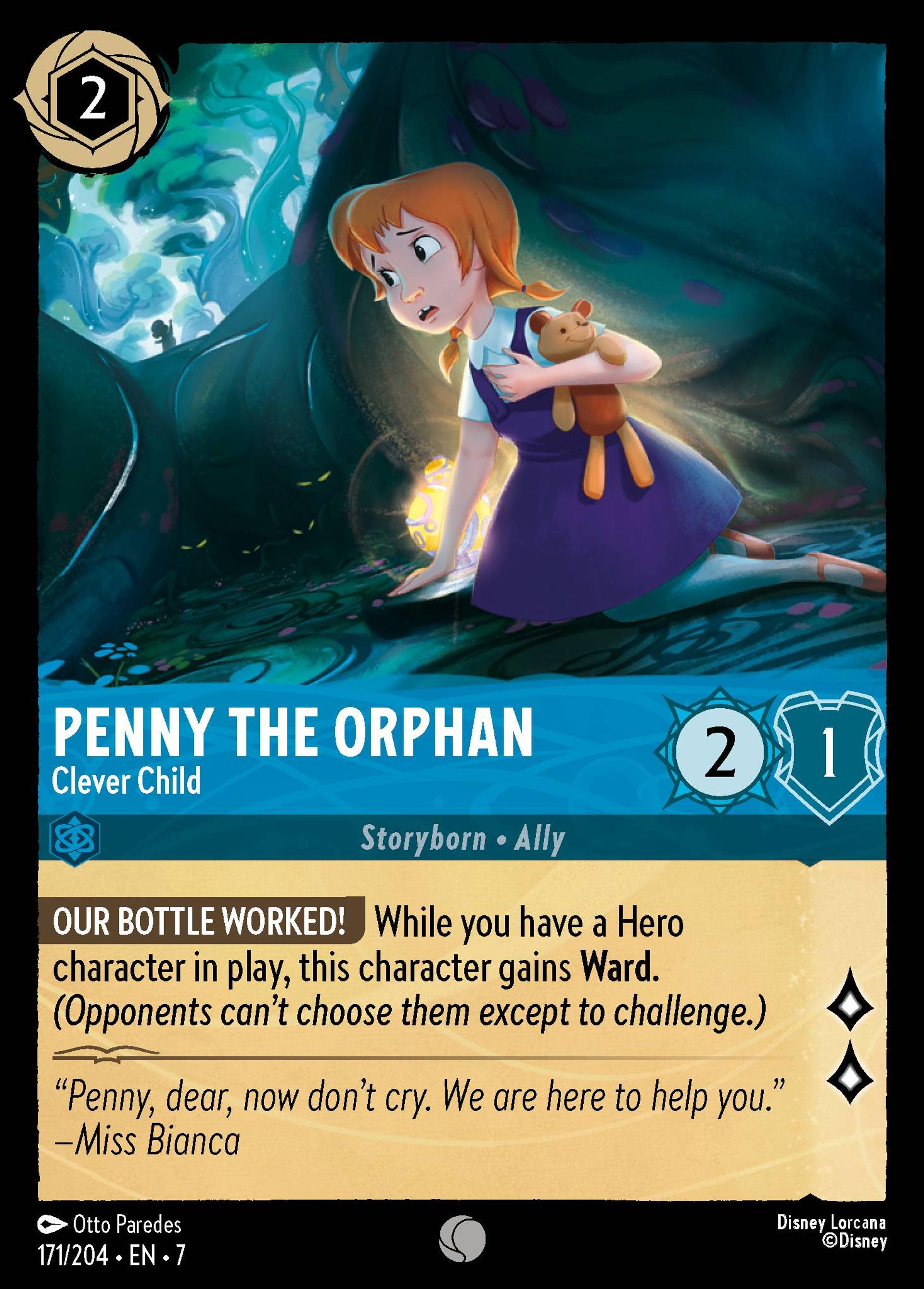 Penny the Orphan - Clever Child — Archazia's Island — Lorcana