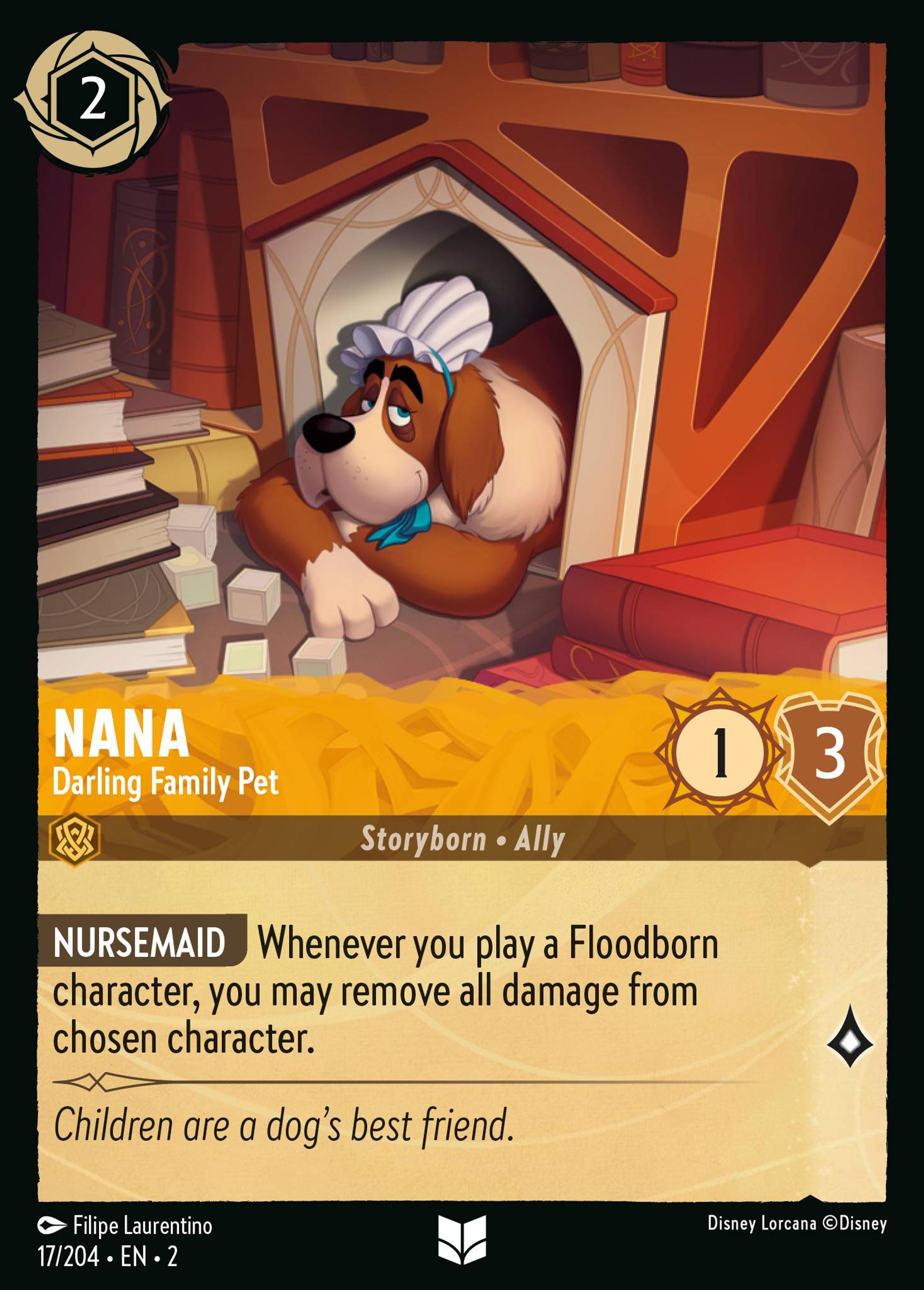 Nana - Darling Family Pet — Rise of the Floodborn — Lorcana