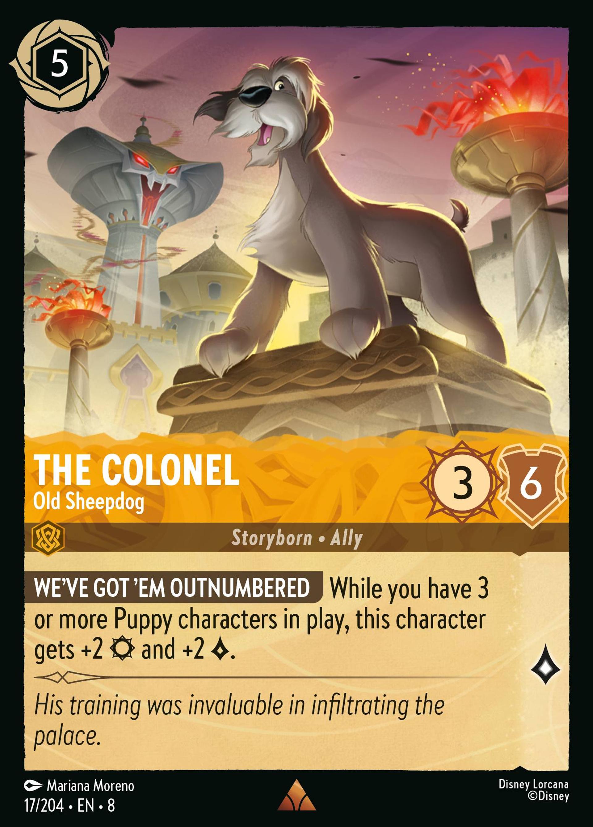 The Colonel - Old Sheepdog — The Reign of Jafar — Lorcana