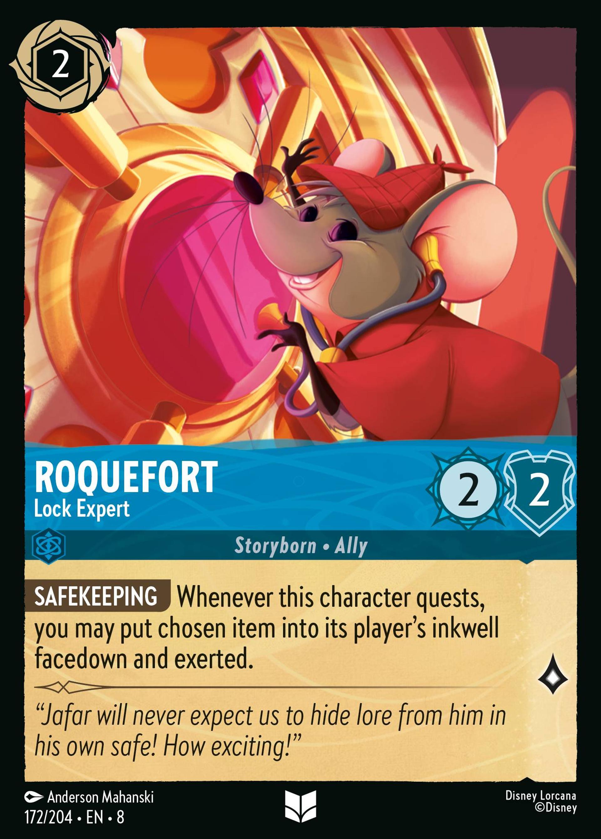 Roquefort - Lock Expert — The Reign of Jafar — Lorcana