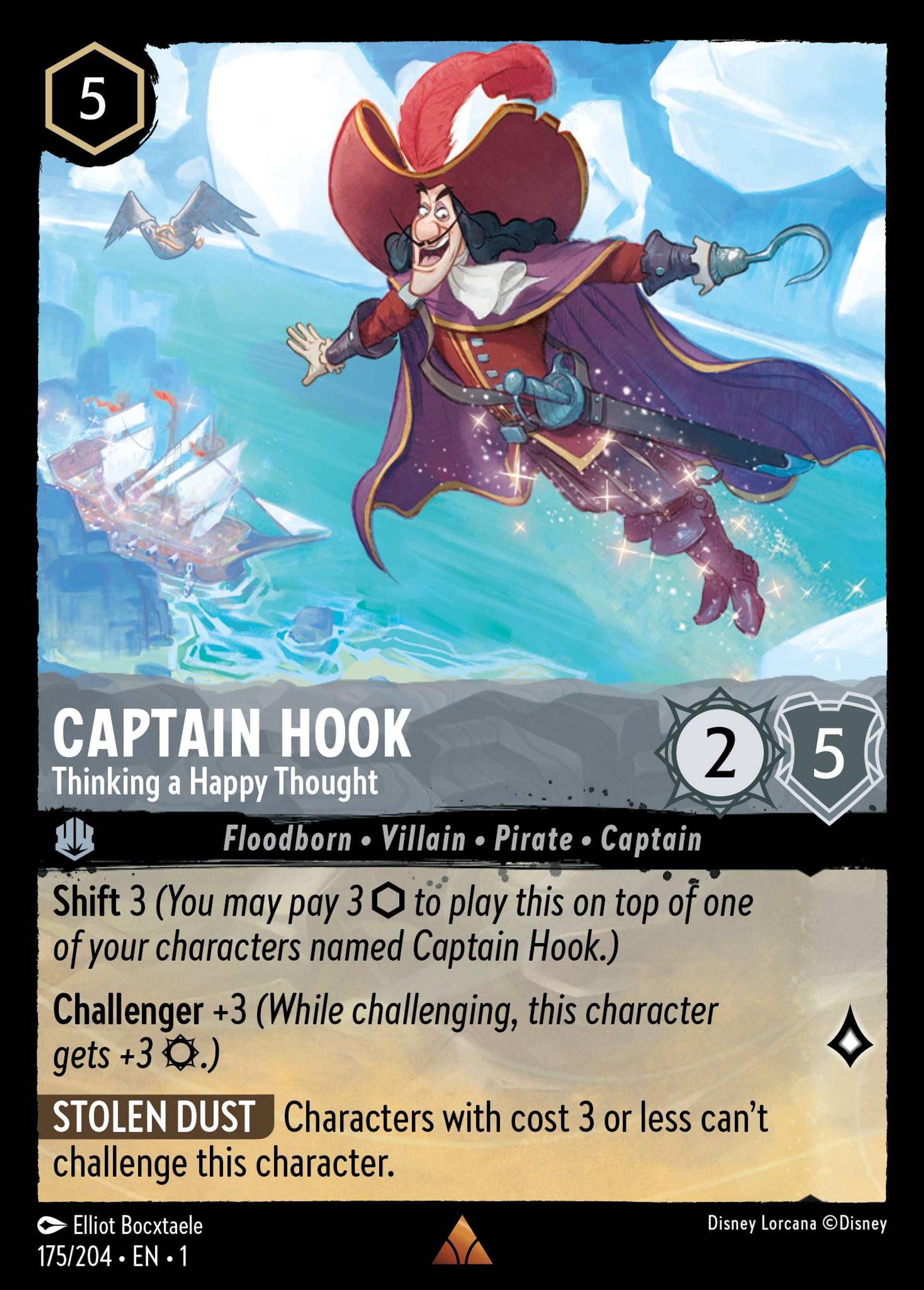 Capitaine Crochet - Rêve d'aventure — The First Chapter — Lorcana