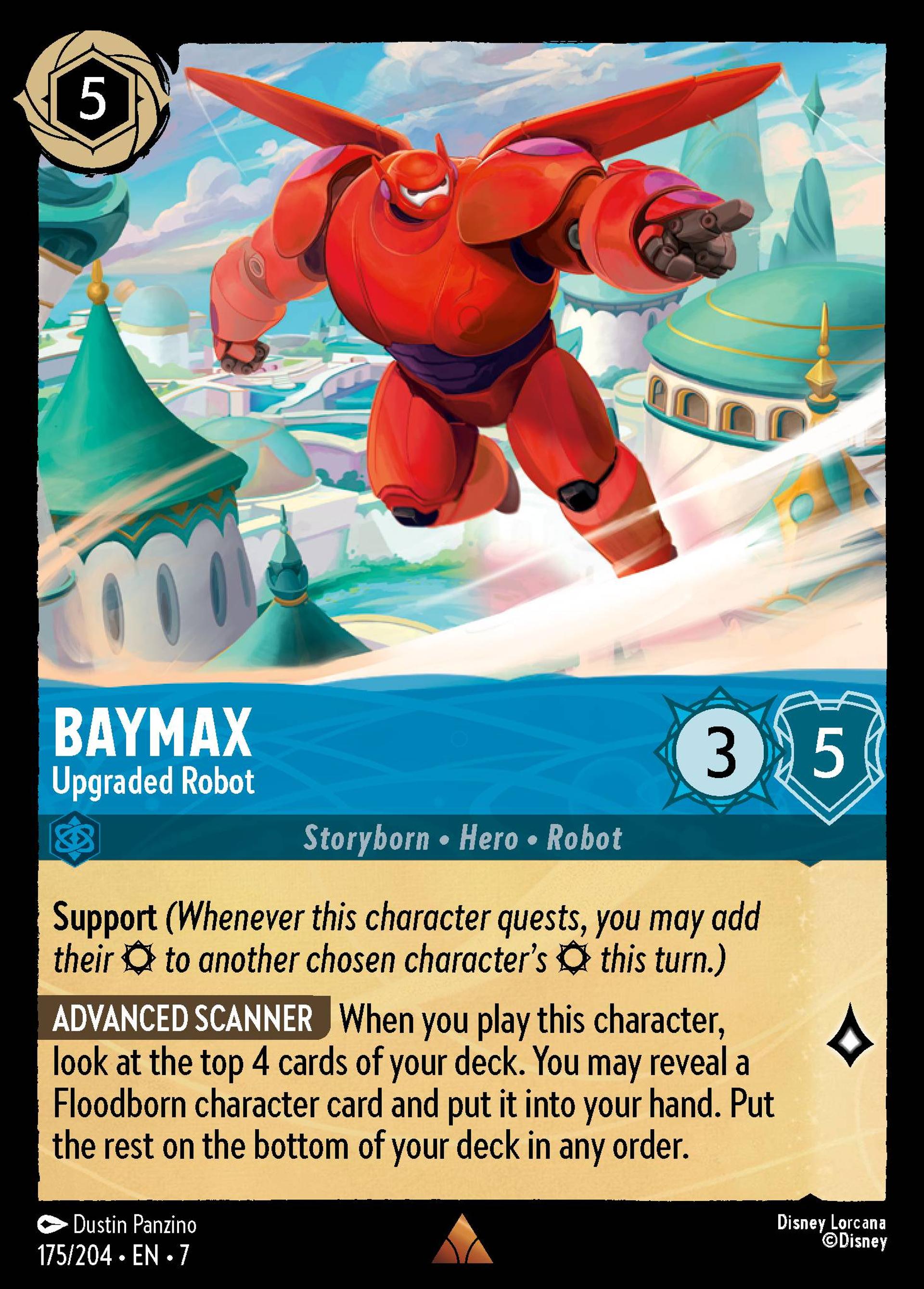 Baymax - Upgraded Robot — Archazia's Island — Lorcana