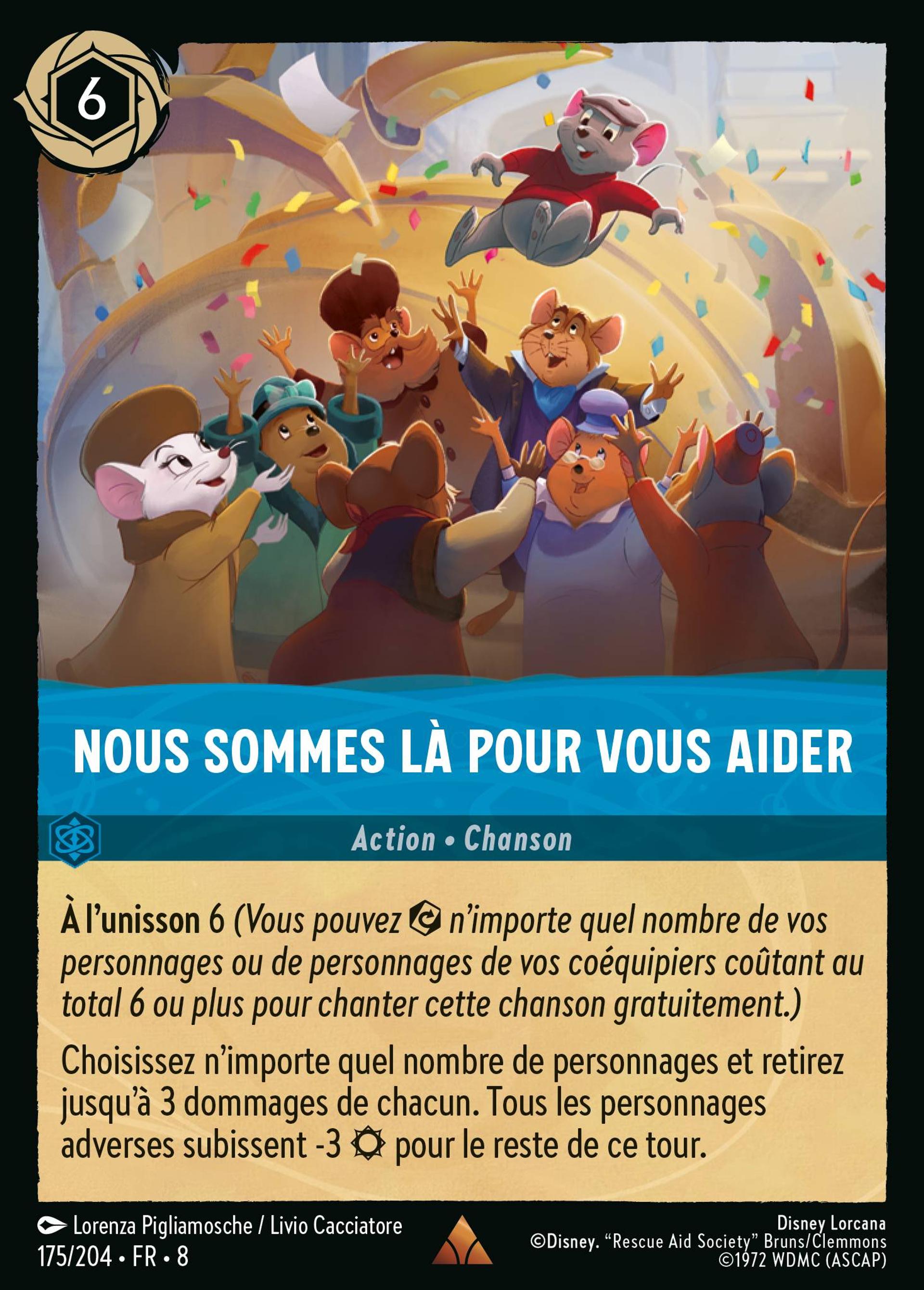 Nous sommes là pour vous aider — The Reign of Jafar — Lorcana