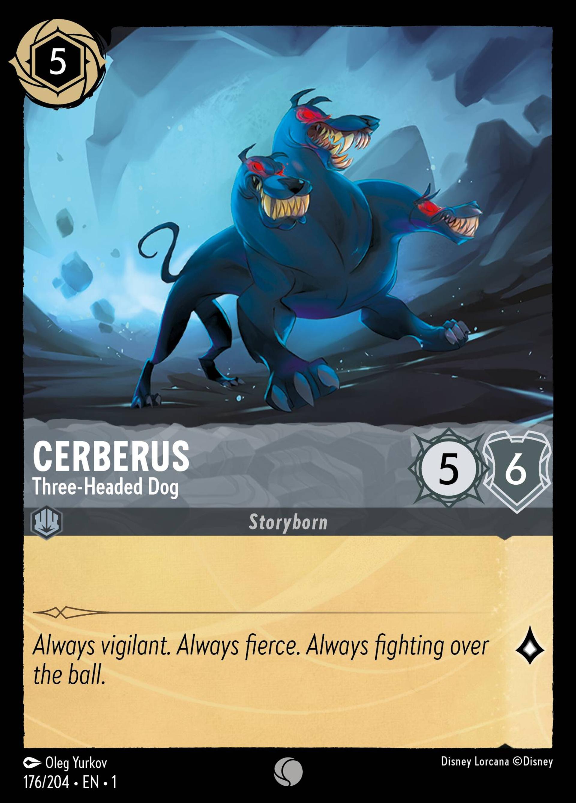Cerbère - Chien à trois têtes — The First Chapter — Lorcana