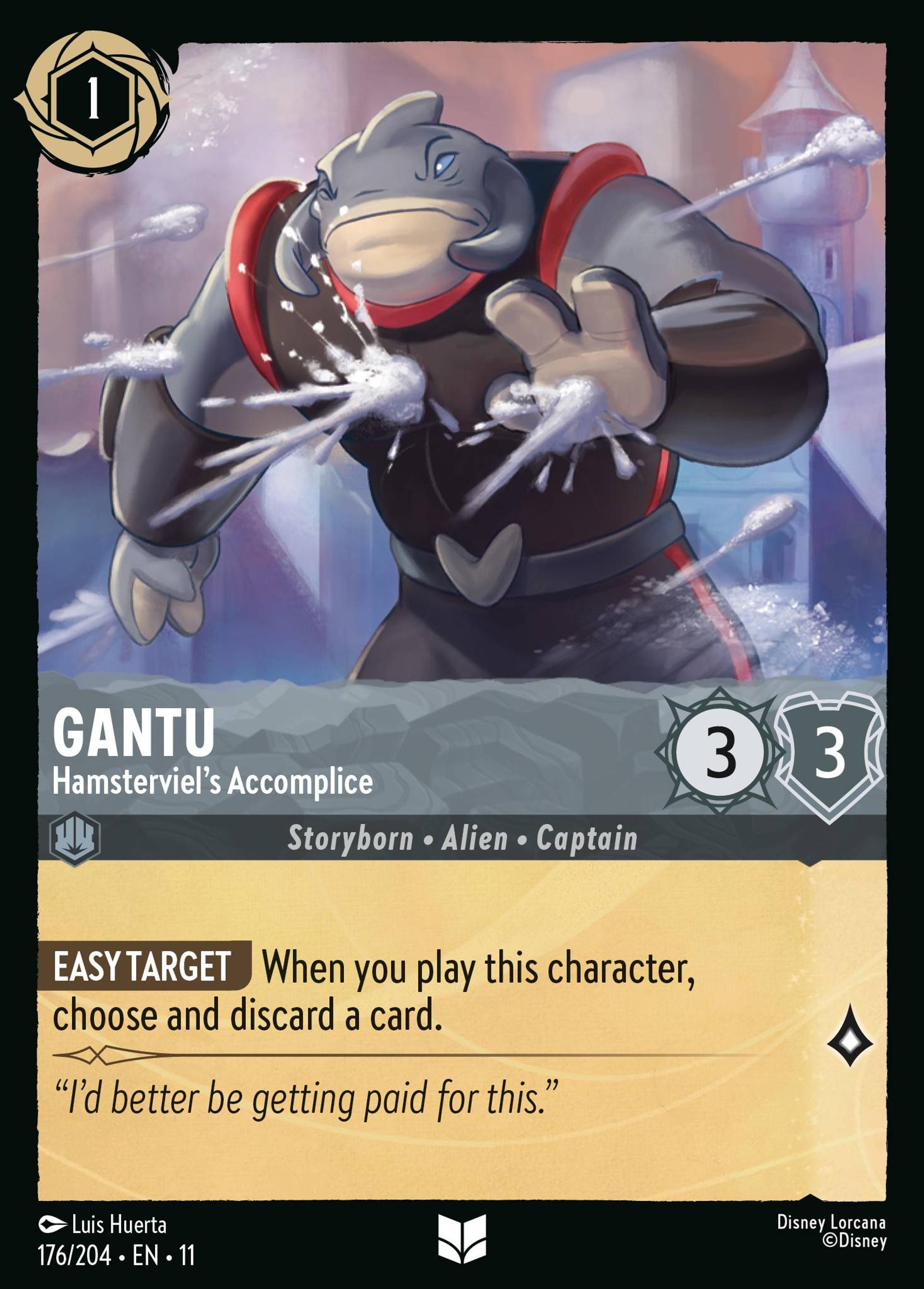 Gantu - Hamsterviel's Accomplice — Winterspell — Lorcana