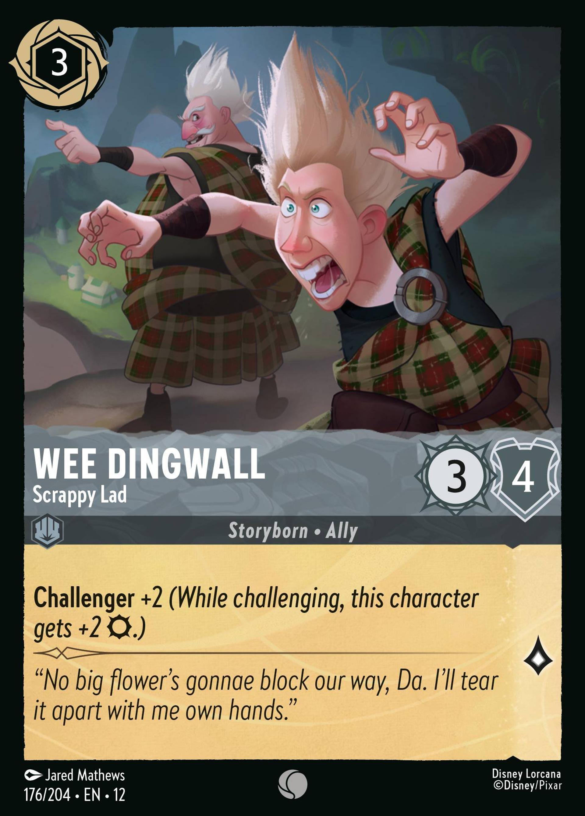 Le Petit Dingwall - Garçon bagarreur — Wilds Unknown — Lorcana