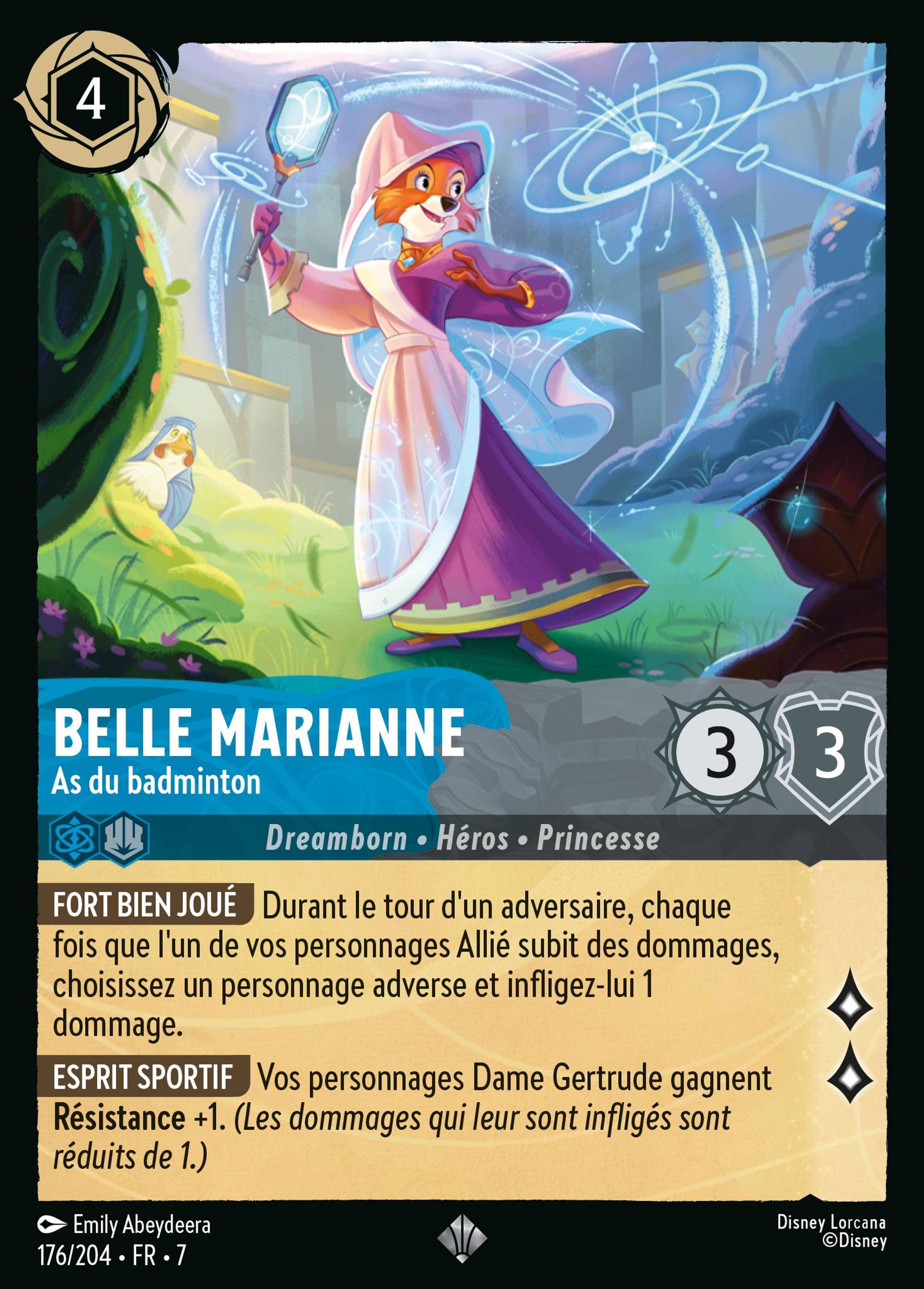 Belle Marianne - As du badminton — Archazia's Island — Lorcana