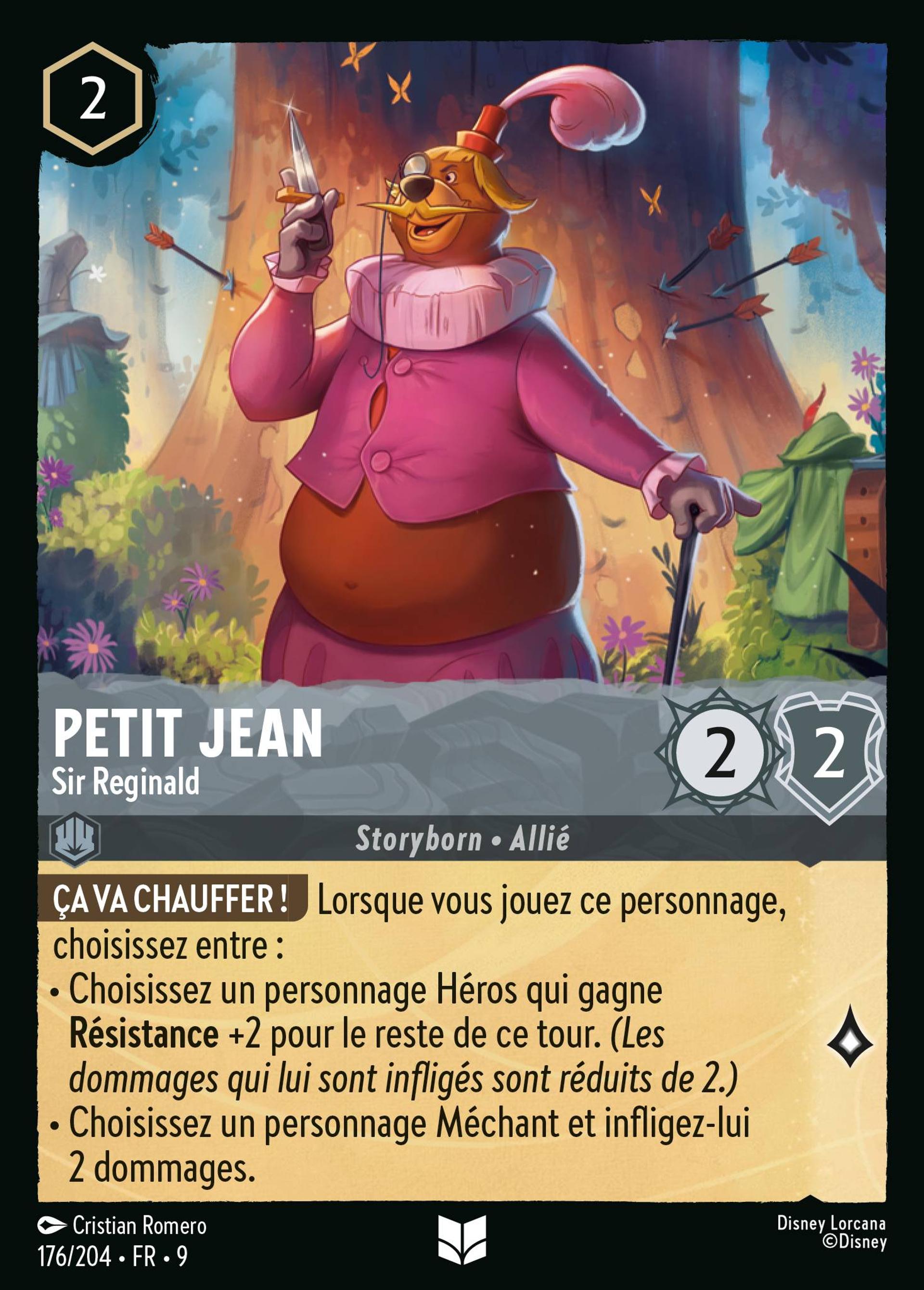 Petit Jean - Sir Reginald — Fabled — Lorcana