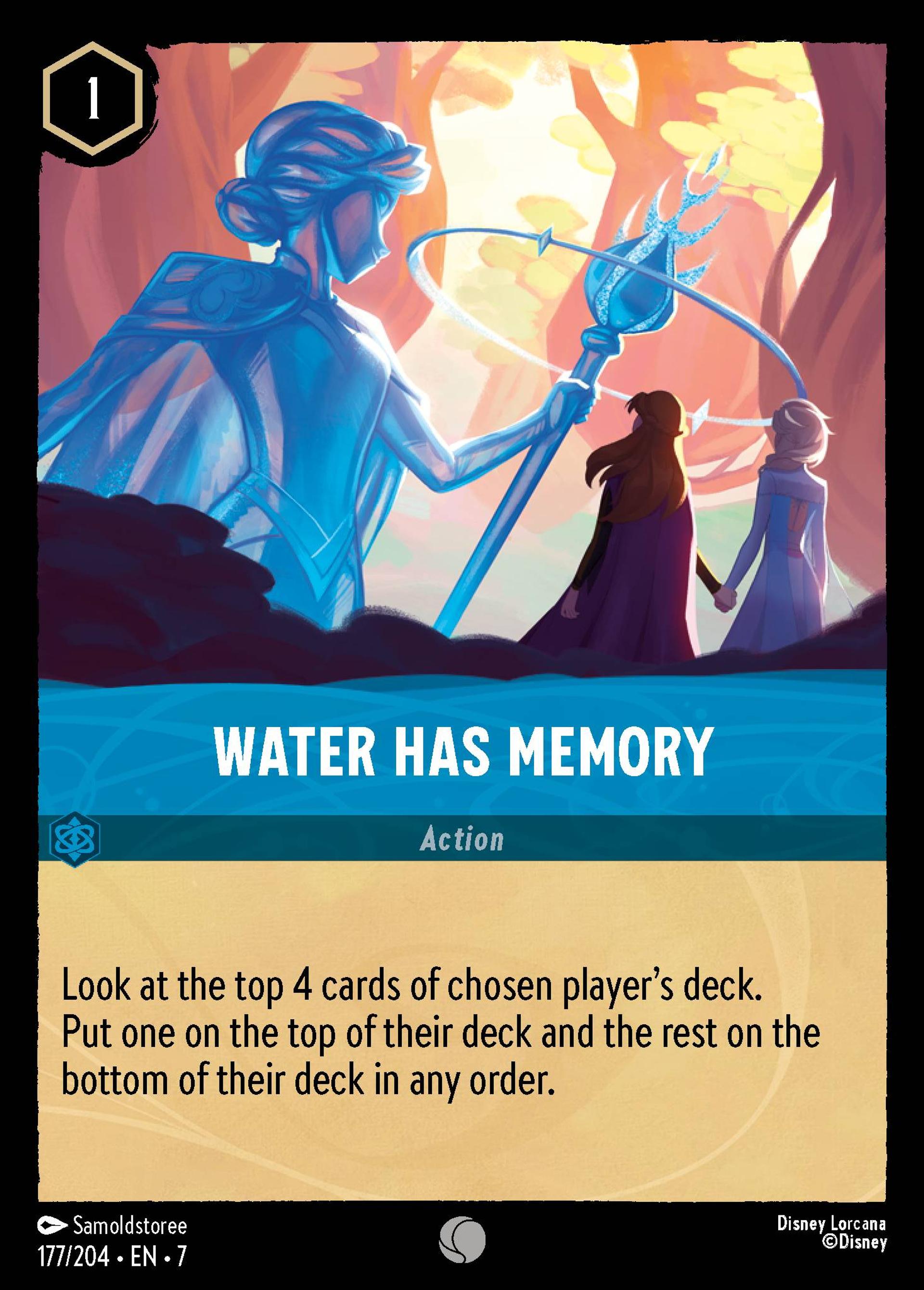 L'eau a de la mémoire — Archazia's Island — Lorcana
