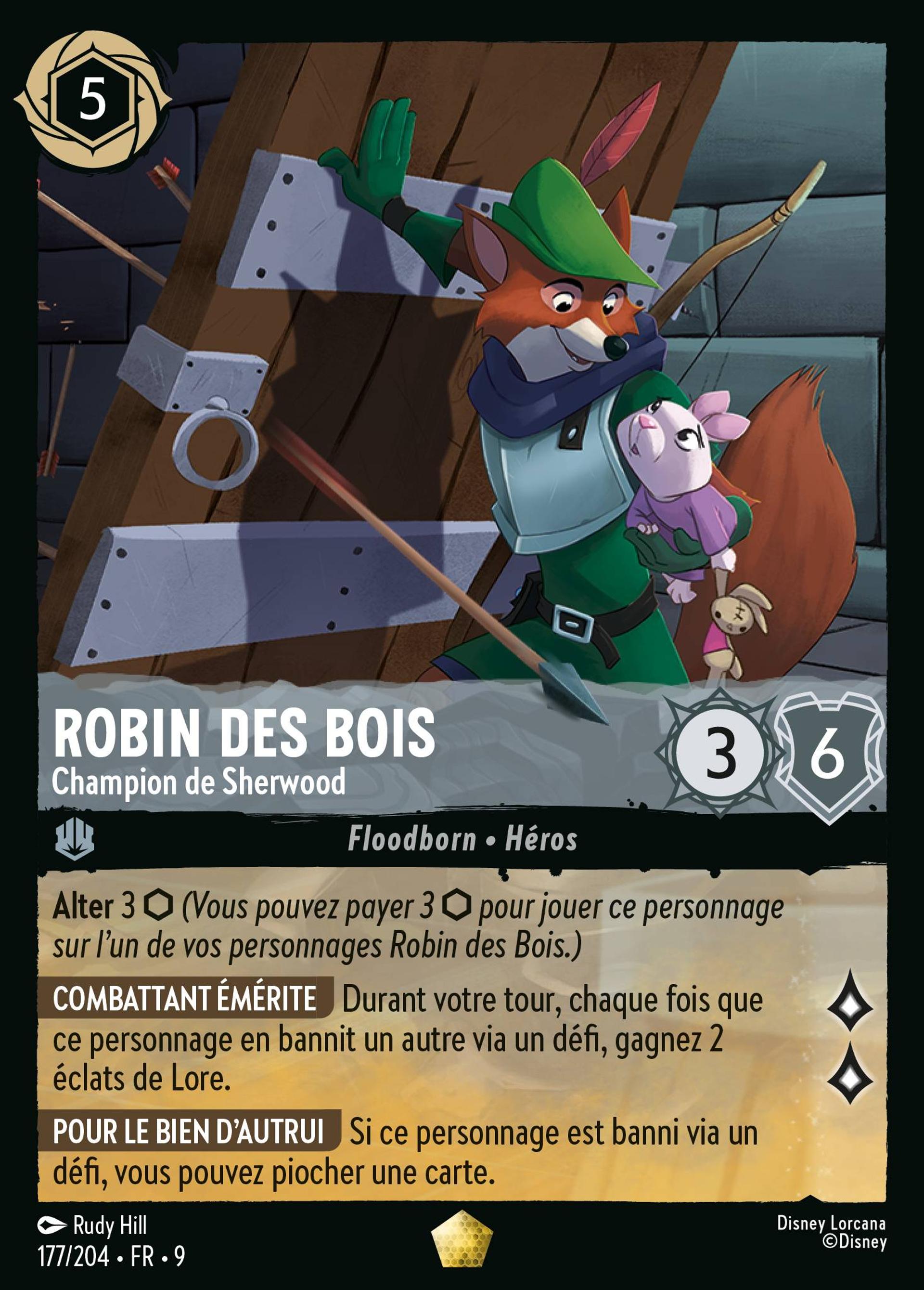 Robin des Bois - Champion de Sherwood — Fabled — Lorcana