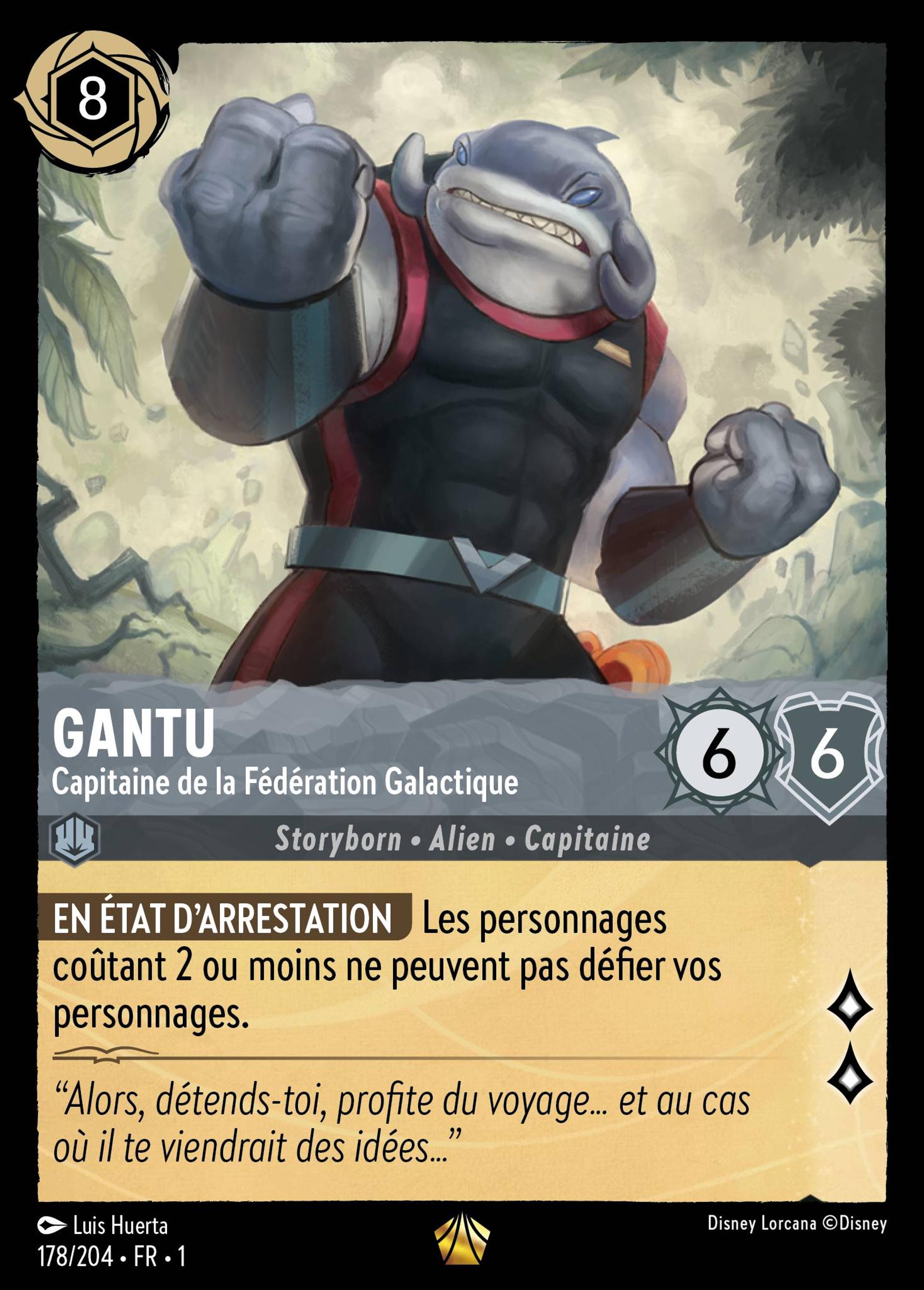 Gantu - Capitaine de la Fédération Galactique — The First Chapter — Lorcana