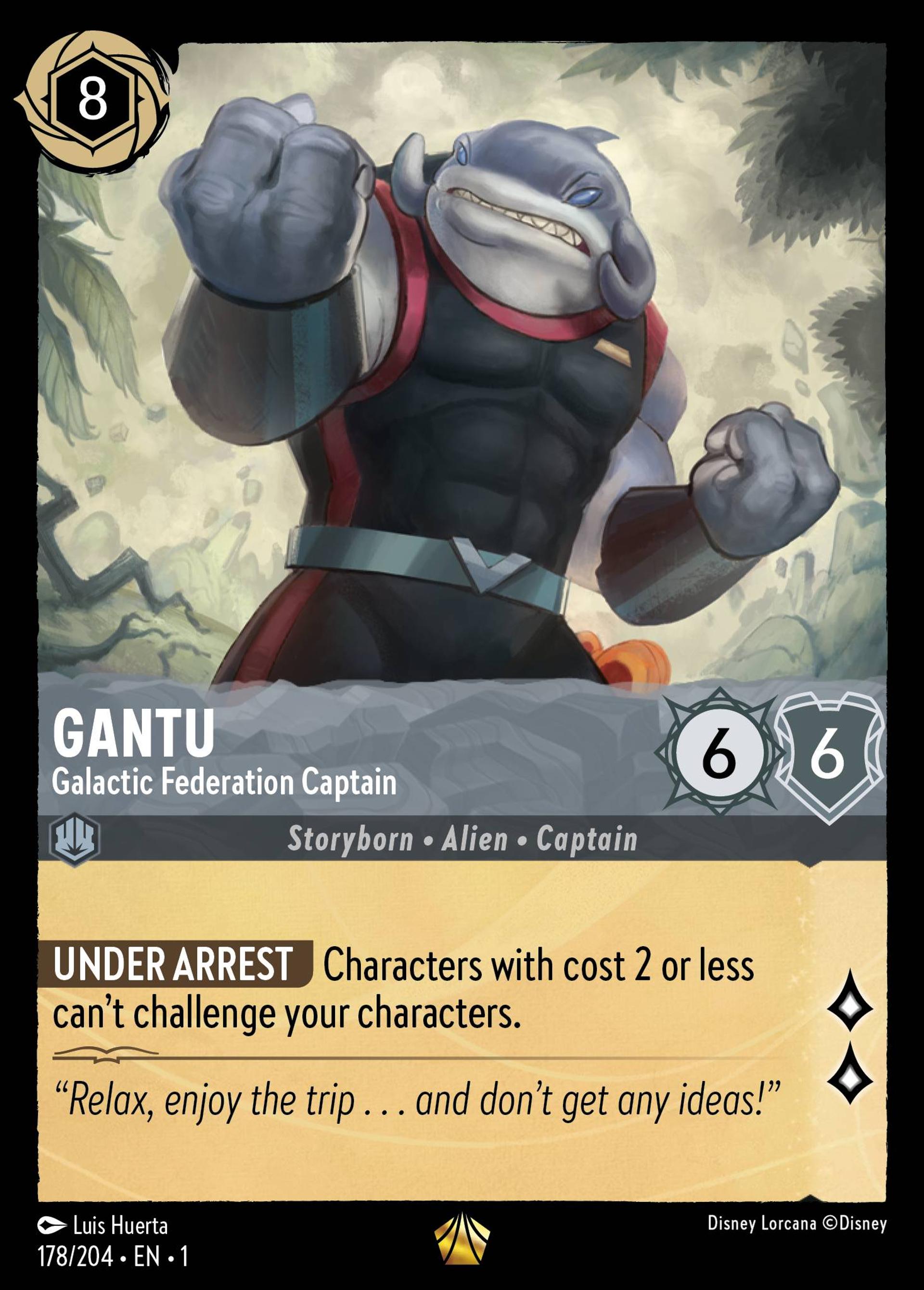 Gantu - Capitaine de la Fédération Galactique — The First Chapter — Lorcana