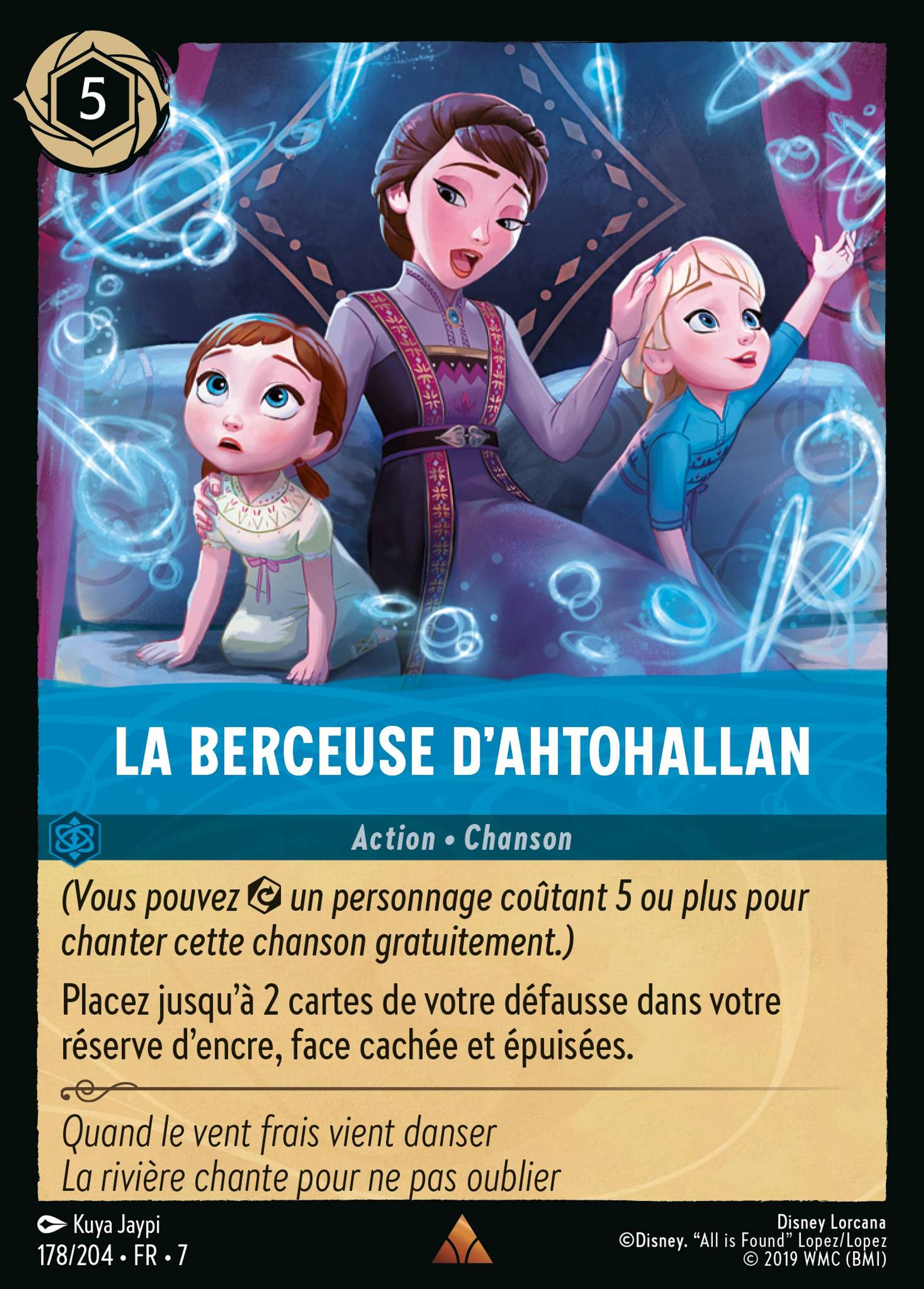 La berceuse d'Ahtohallan — Archazia's Island — Lorcana