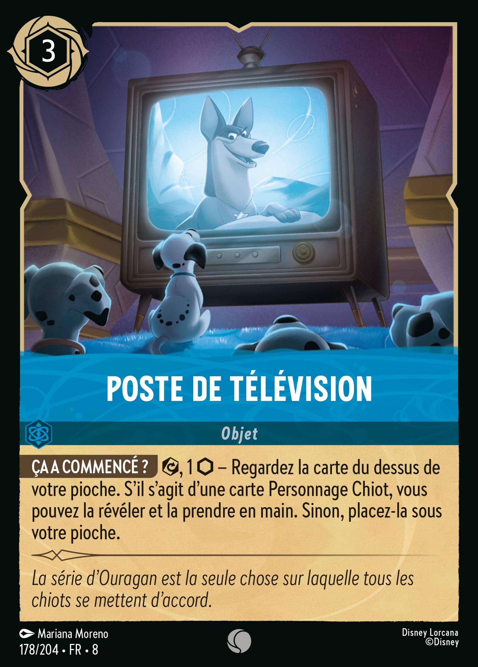 Poste de télévision — The Reign of Jafar — Lorcana