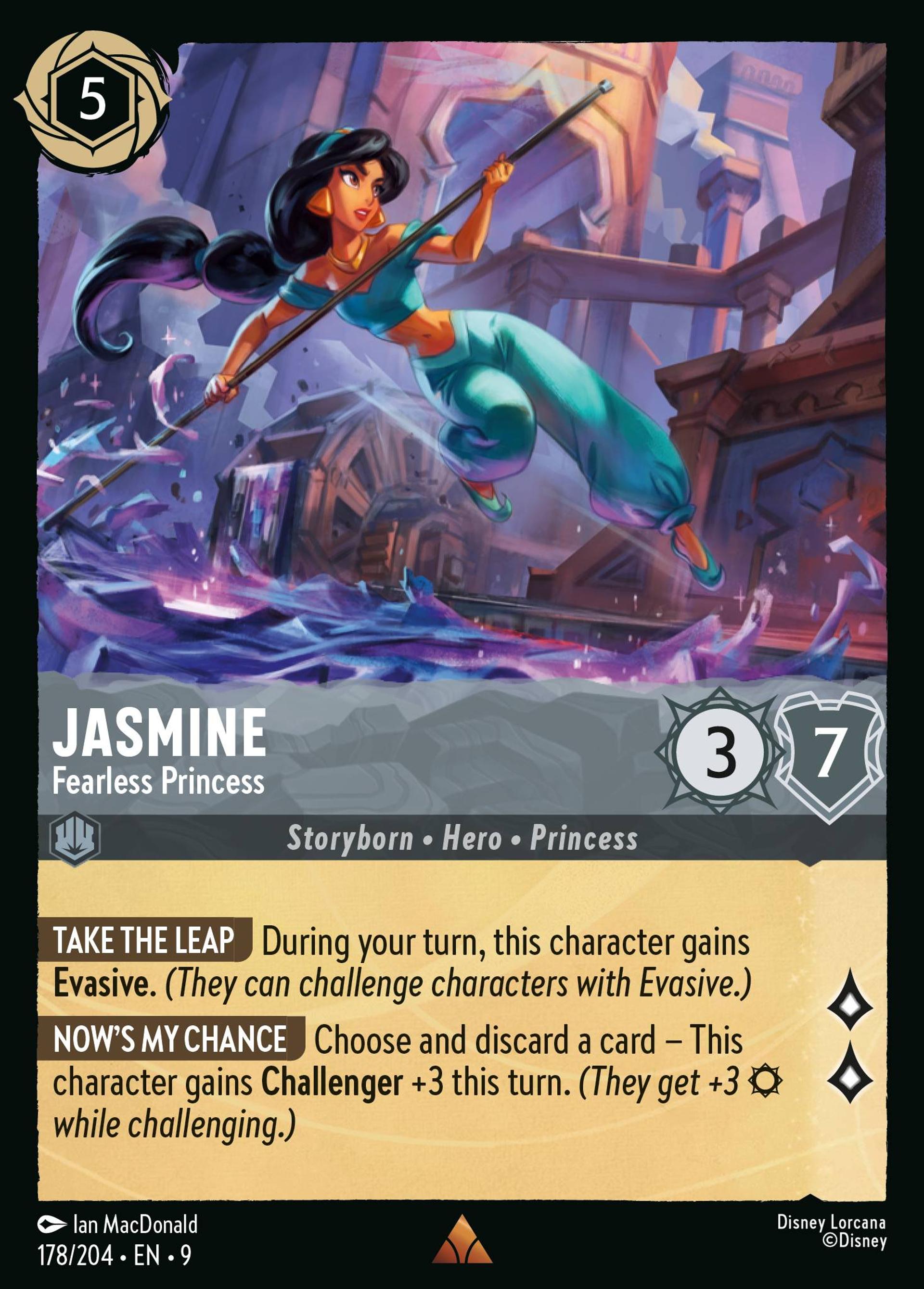 Jasmine - Princesse intrépide — Fabled — Lorcana