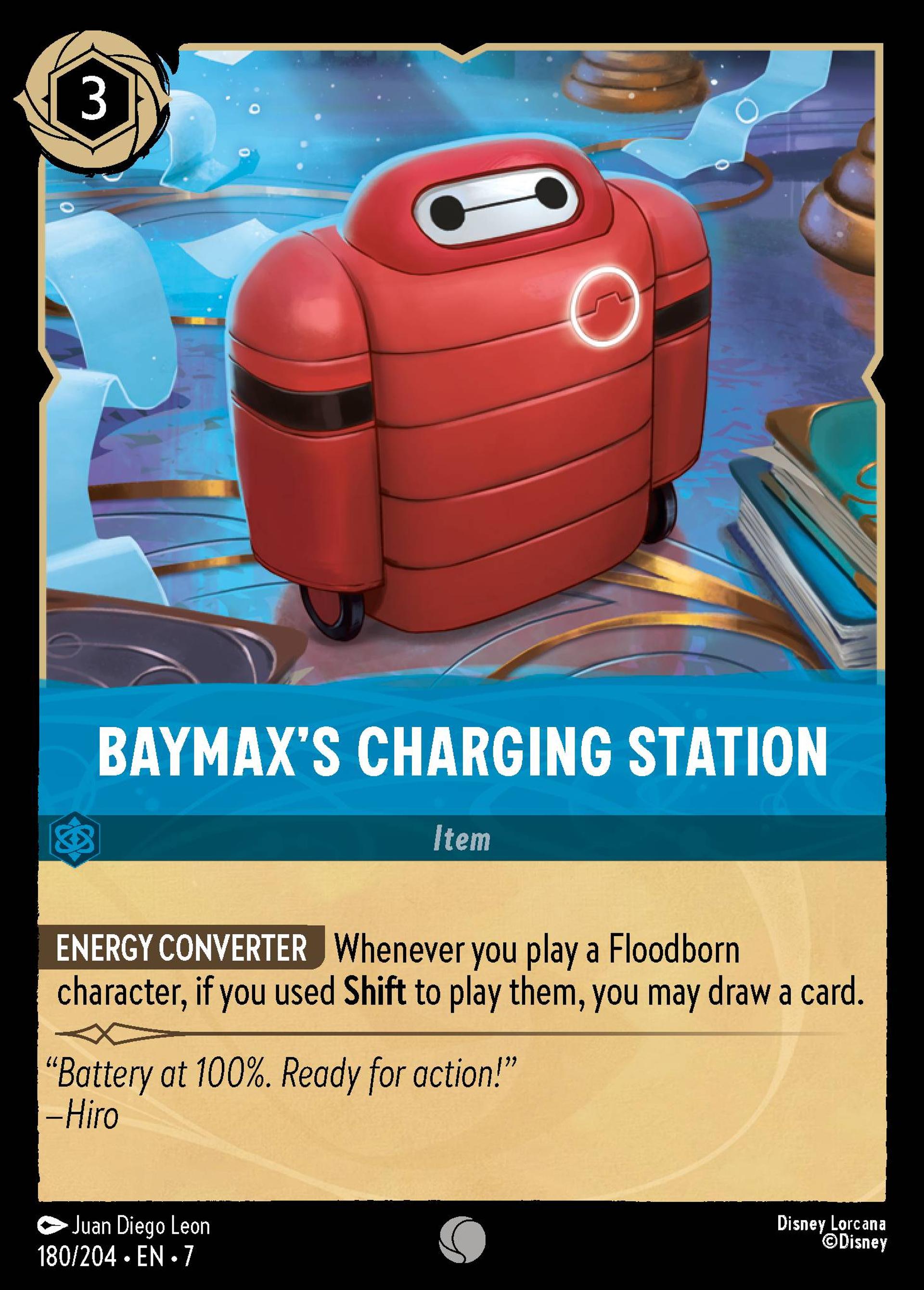 Chargeur de Baymax — Archazia's Island — Lorcana