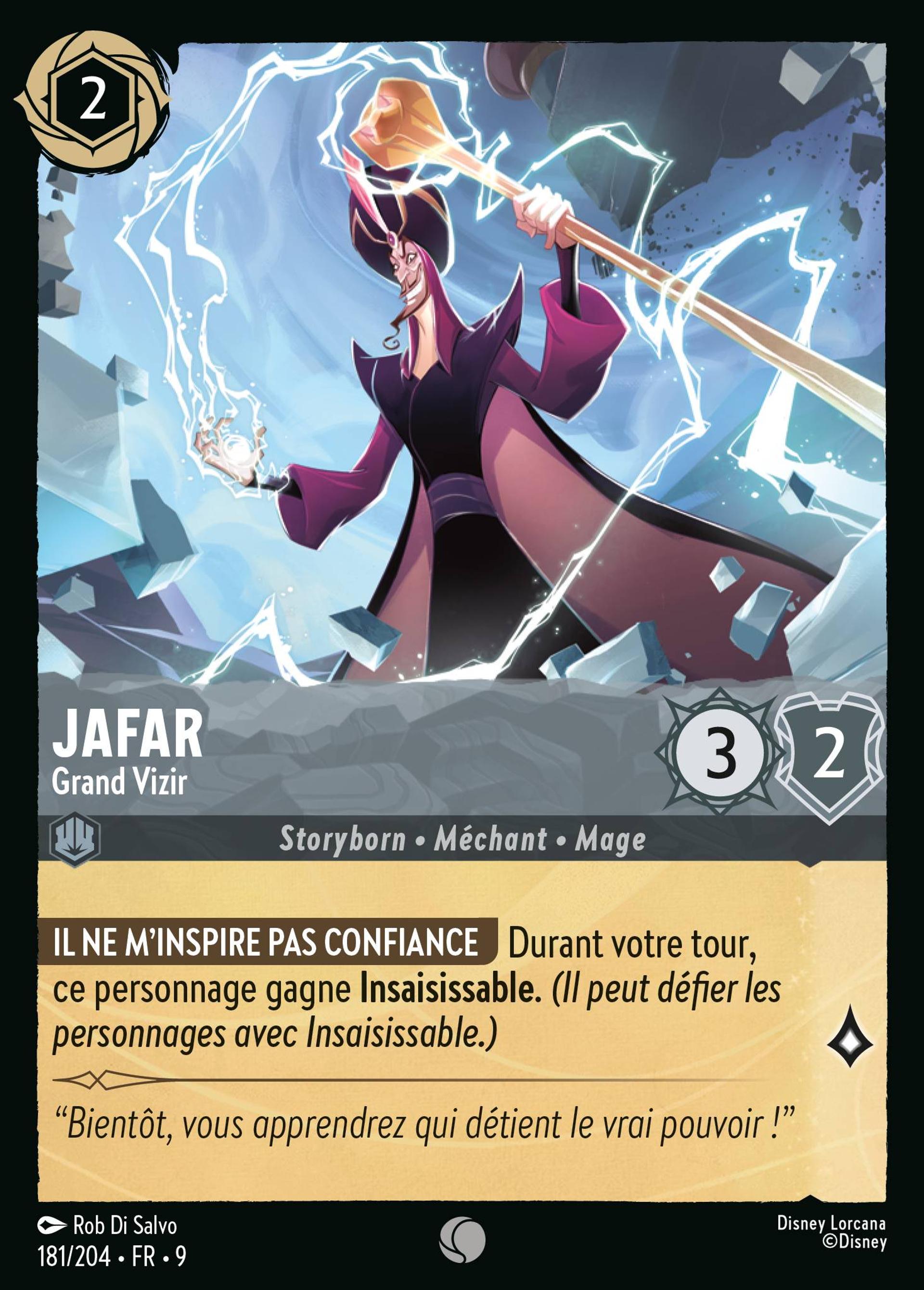 Jafar - Grand Vizir — Fabled — Lorcana