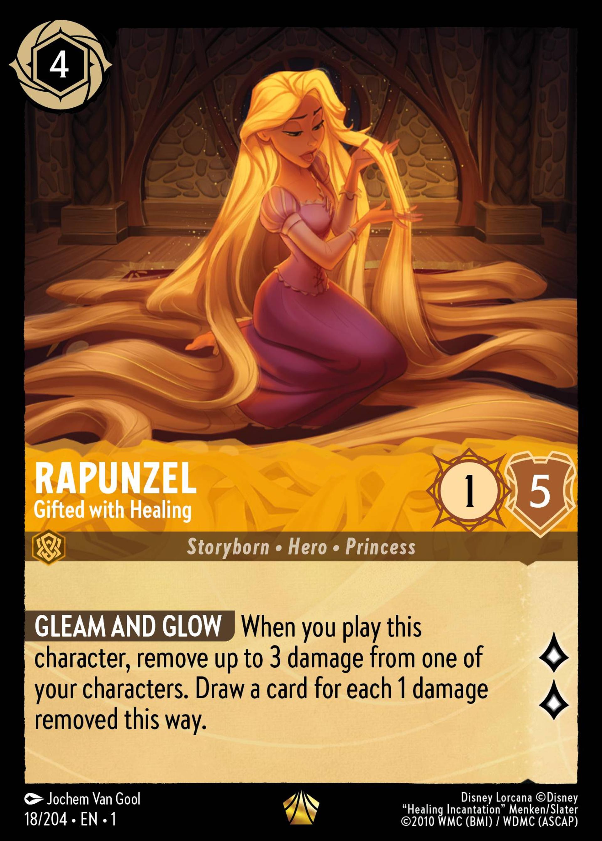 Rapunzel - Gifted with Healing — The First Chapter — Lorcana