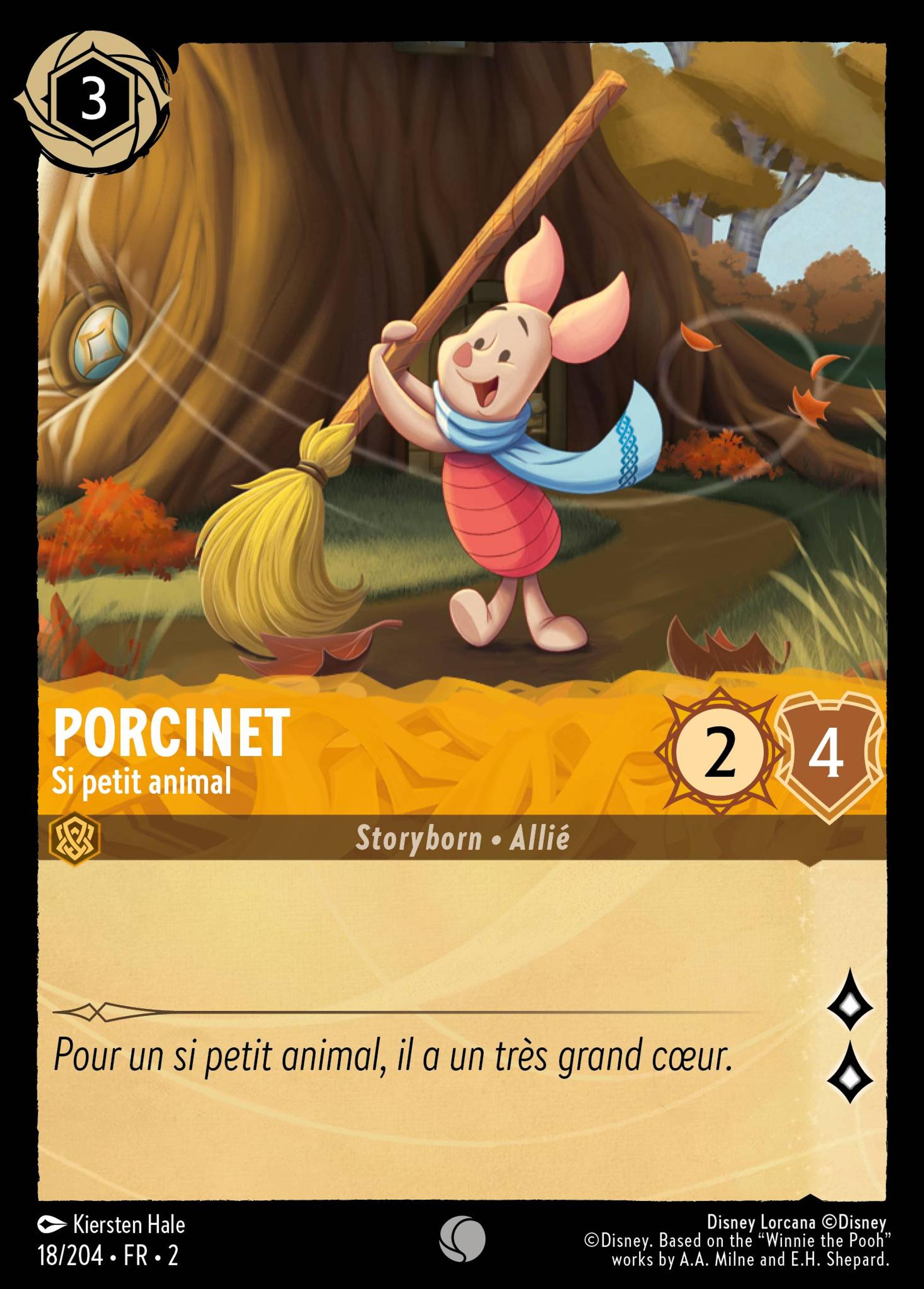 Porcinet - Si petit animal — Rise of the Floodborn — Lorcana