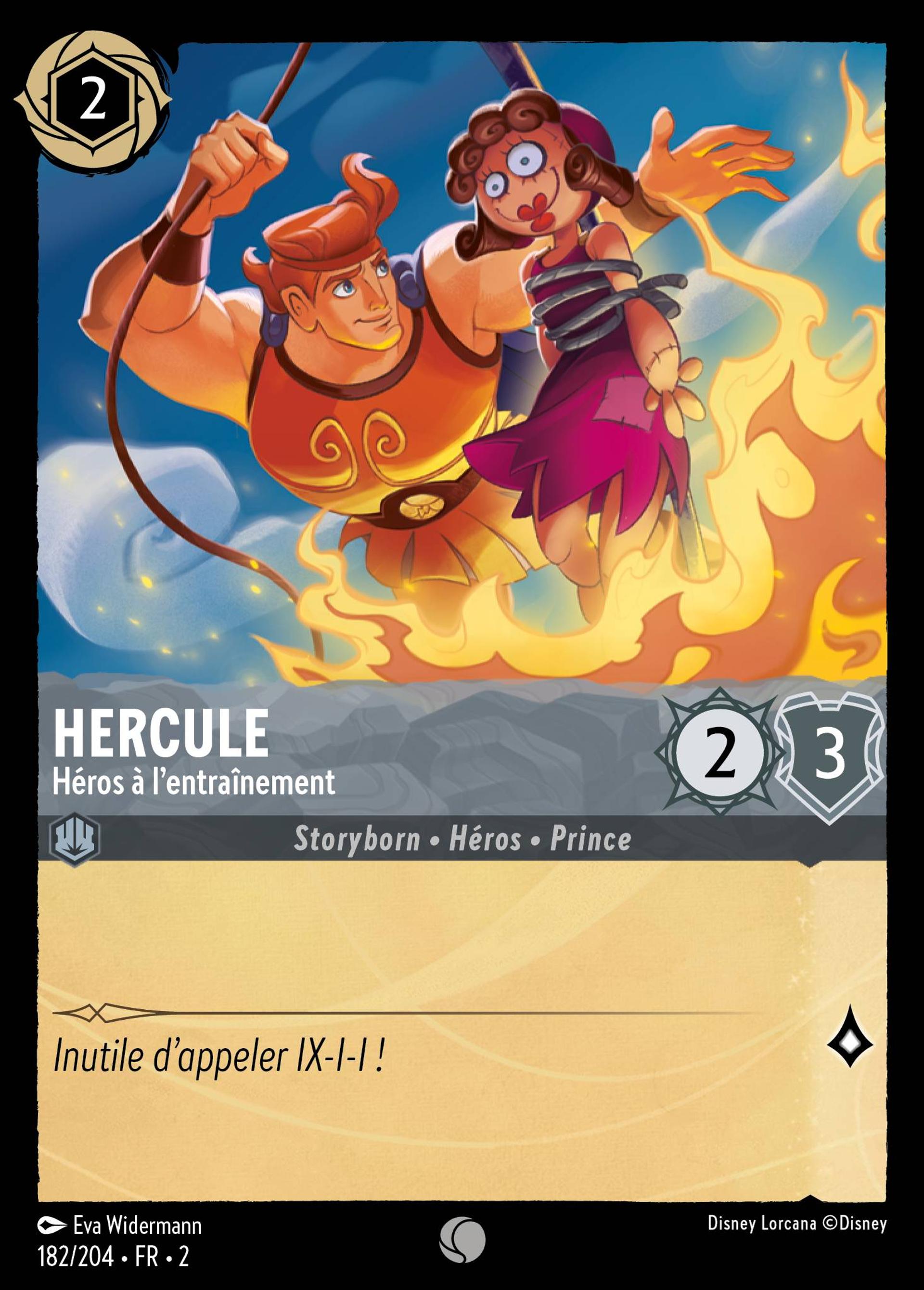 Hercule - Héros à l'entraînement — Rise of the Floodborn — Lorcana