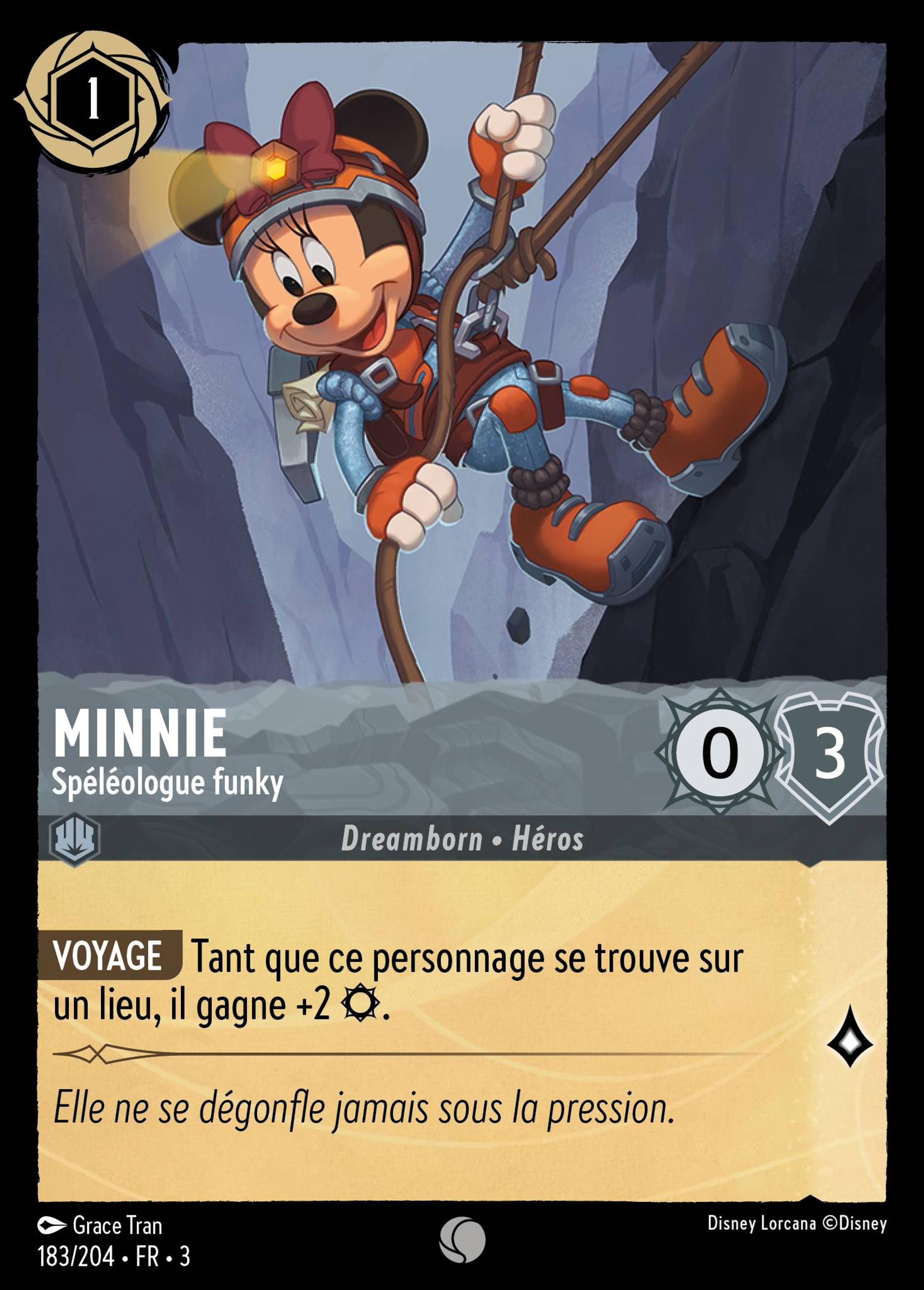 Minnie - Spéléologue funky — Into the Inklands — Lorcana