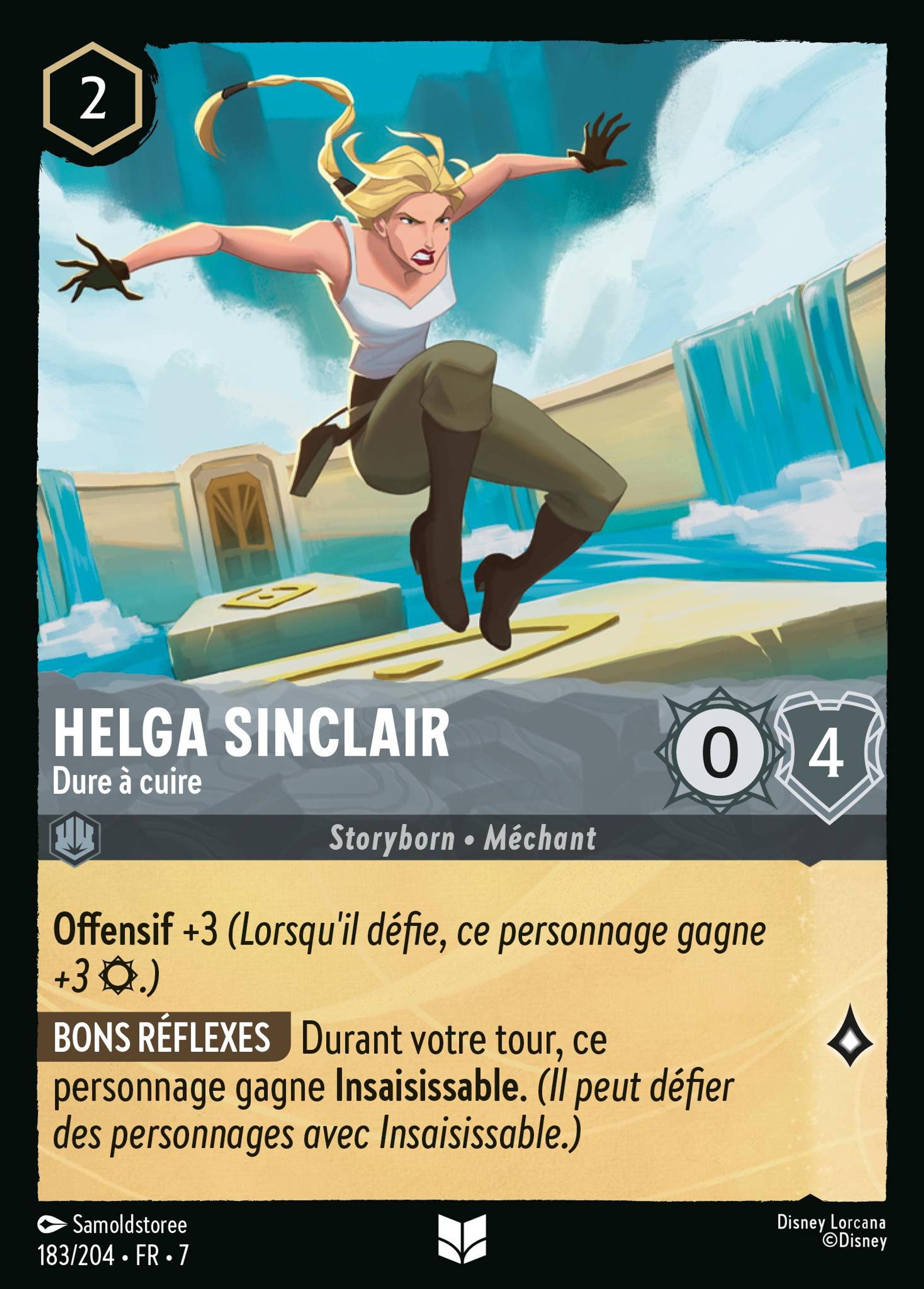 Helga Sinclair - Dure à cuire — Archazia's Island — Lorcana