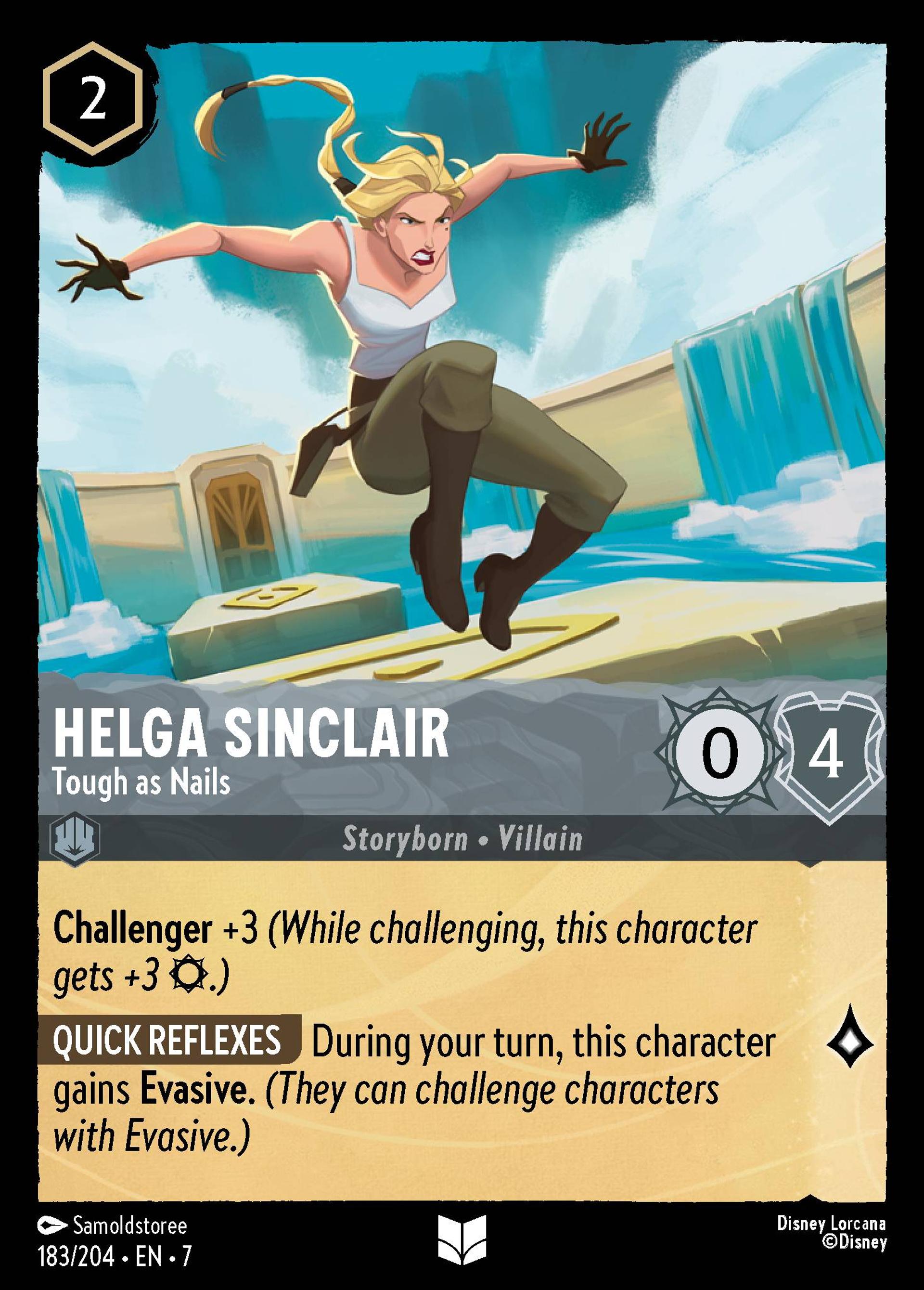 Helga Sinclair - Tough as Nails — Archazia's Island — Lorcana