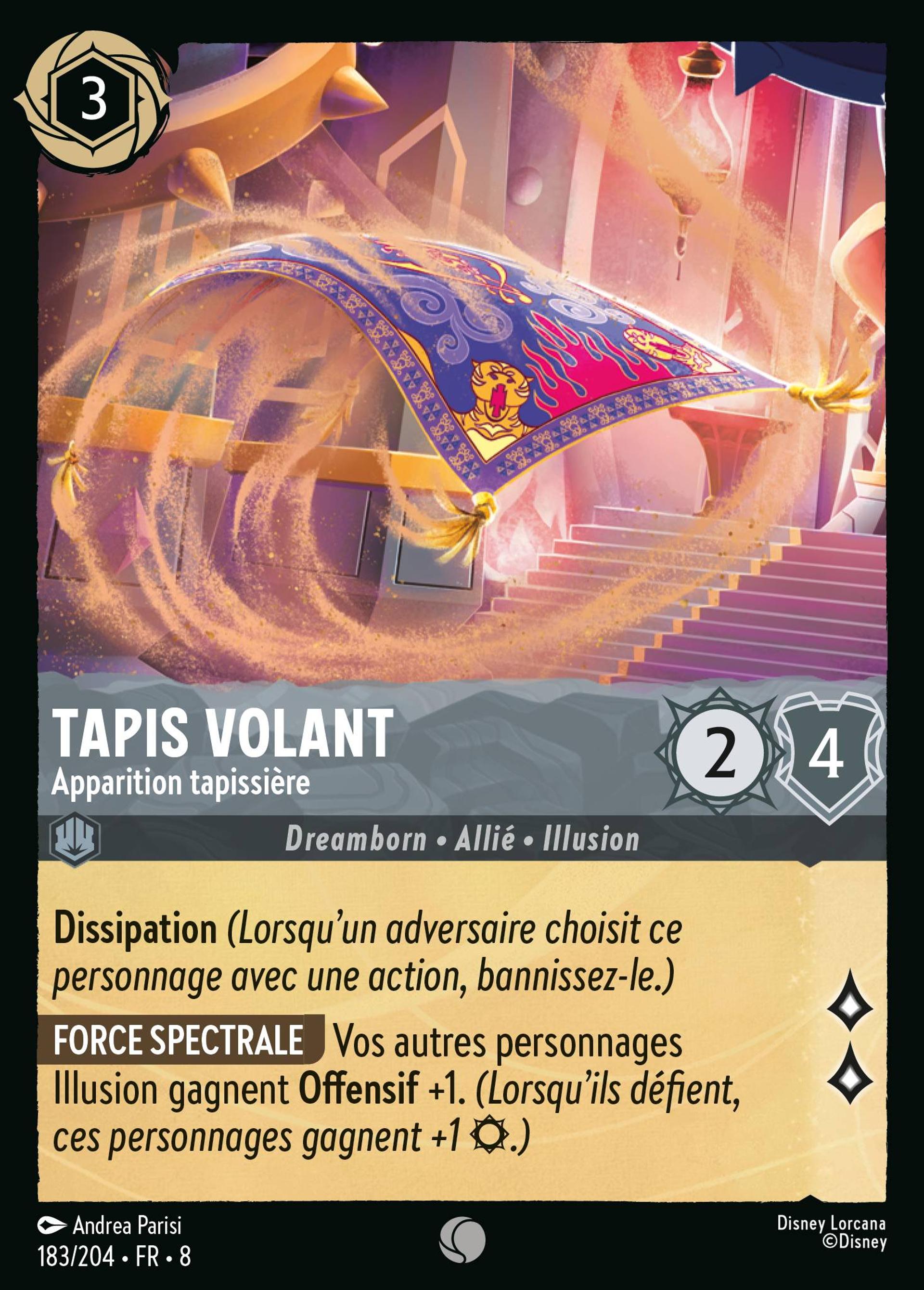 Tapis Volant - Apparition tapissière — The Reign of Jafar — Lorcana