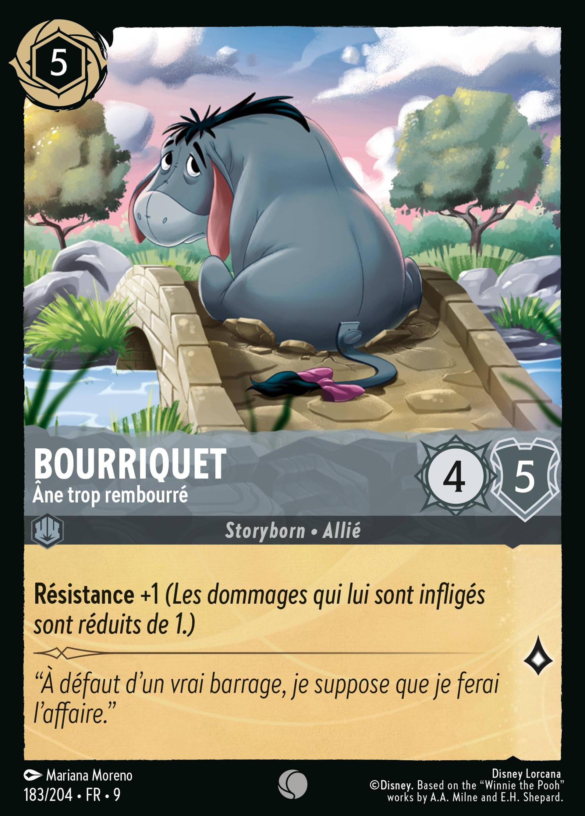 Bourriquet - Âne trop rembourré — Fabled — Lorcana