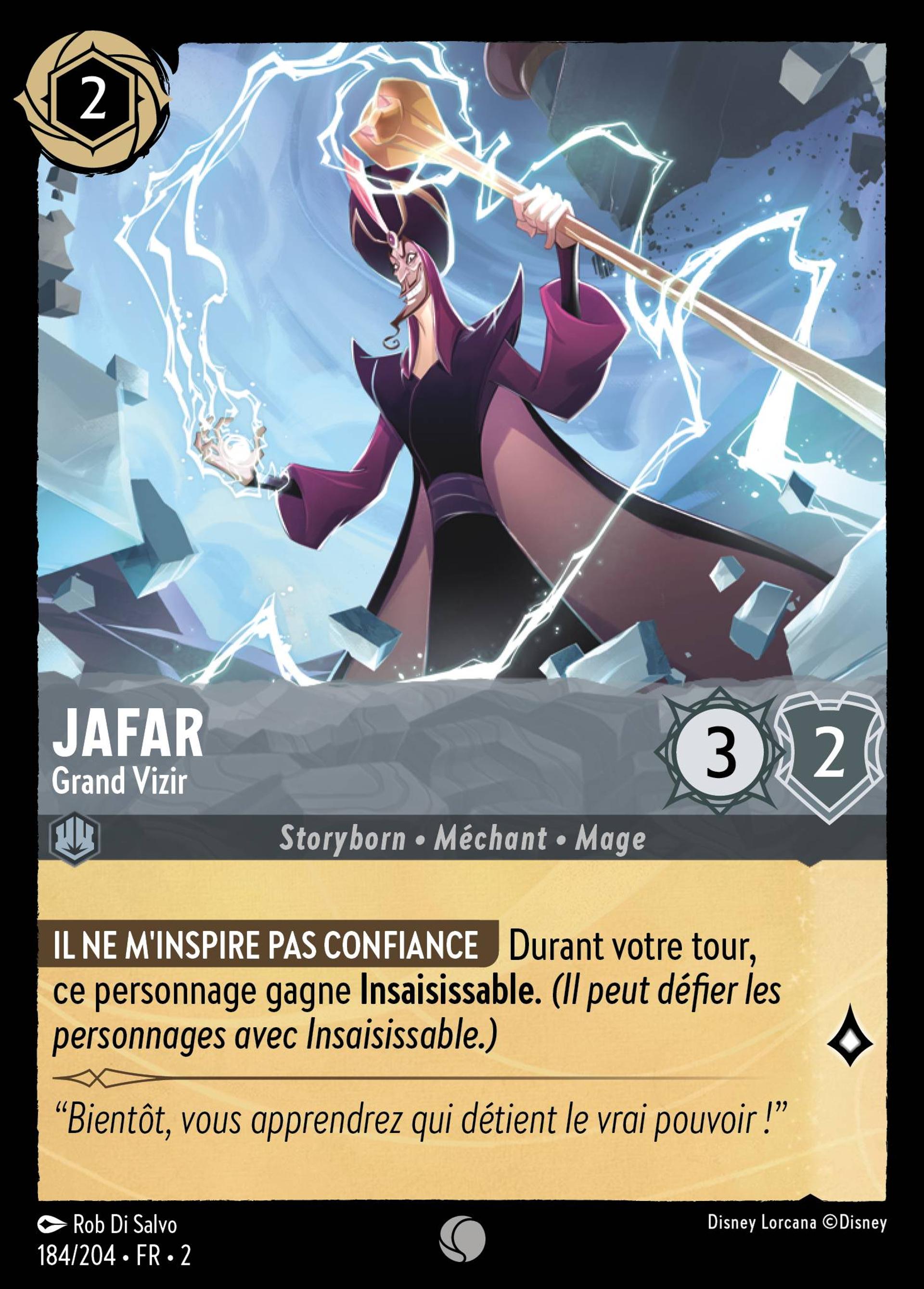Jafar - Grand Vizir — Rise of the Floodborn — Lorcana