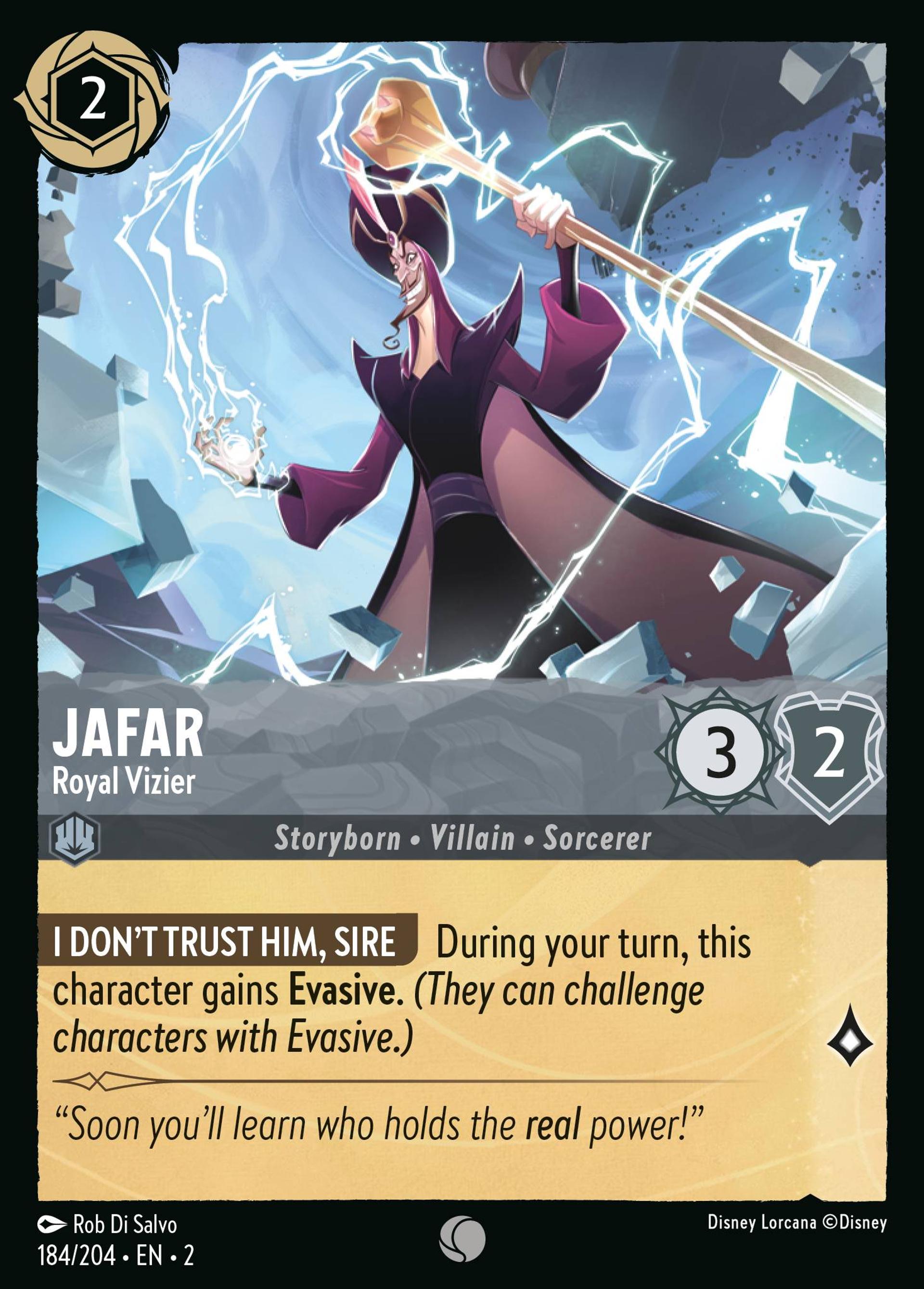 Jafar - Grand Vizir — Rise of the Floodborn — Lorcana