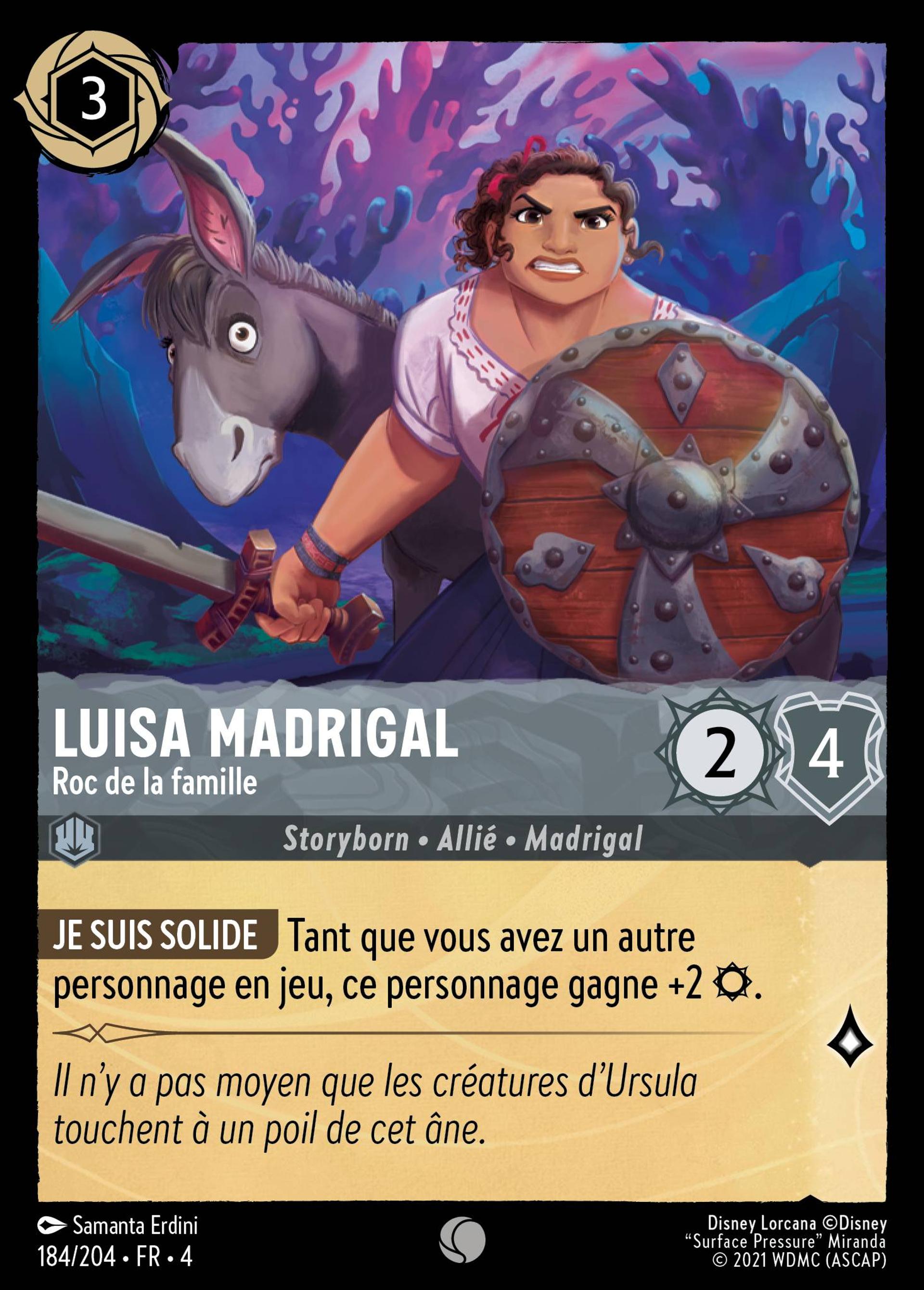 Luisa Madrigal - Roc de la famille — Ursula's Return — Lorcana
