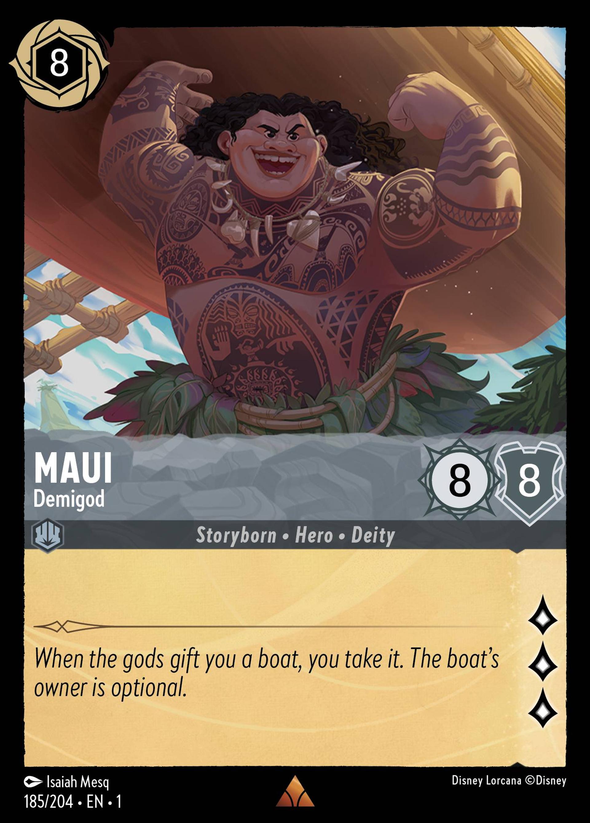 Maui - Demi-dieu — The First Chapter — Lorcana