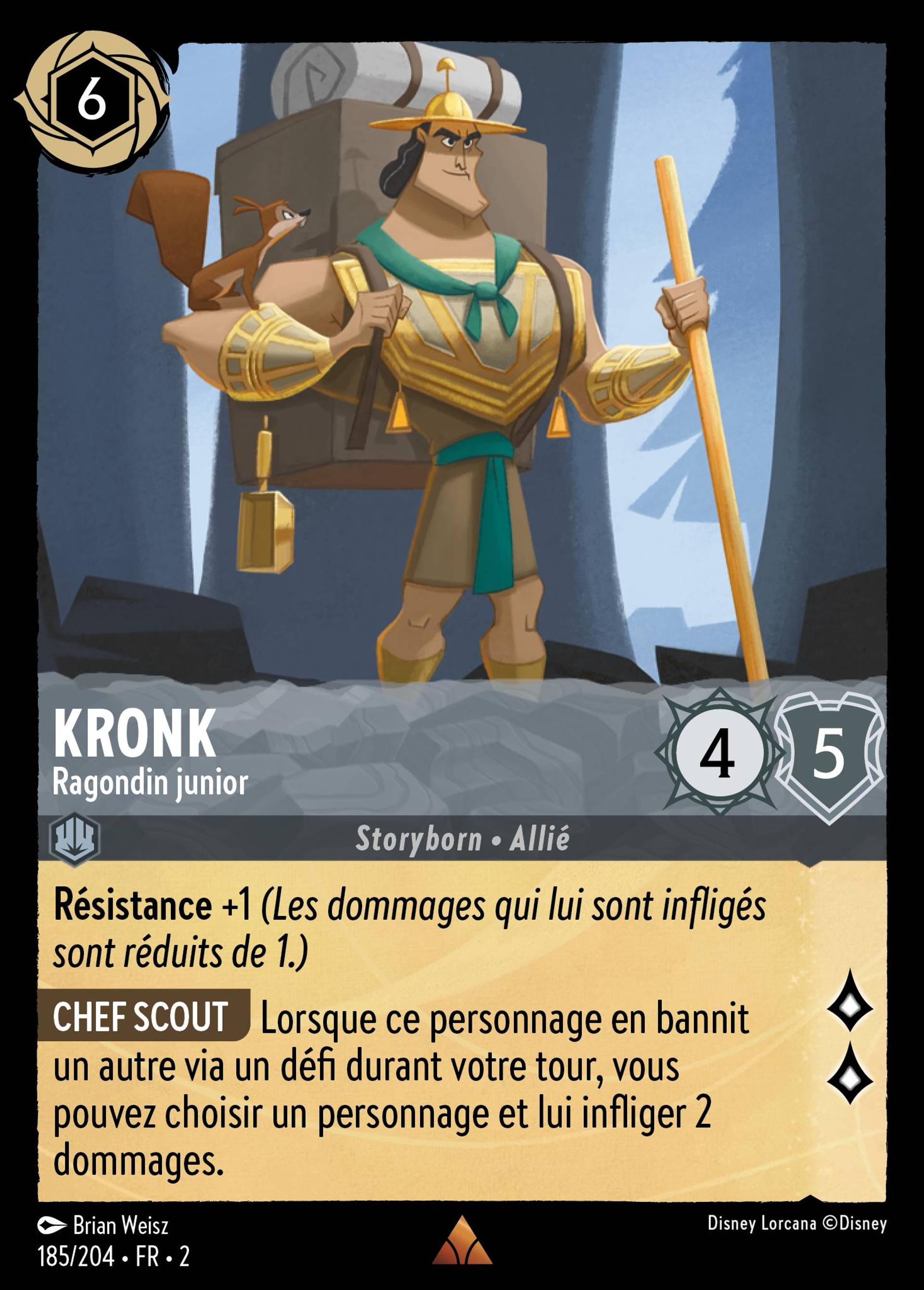 Kronk - Ragondin junior — Rise of the Floodborn — Lorcana
