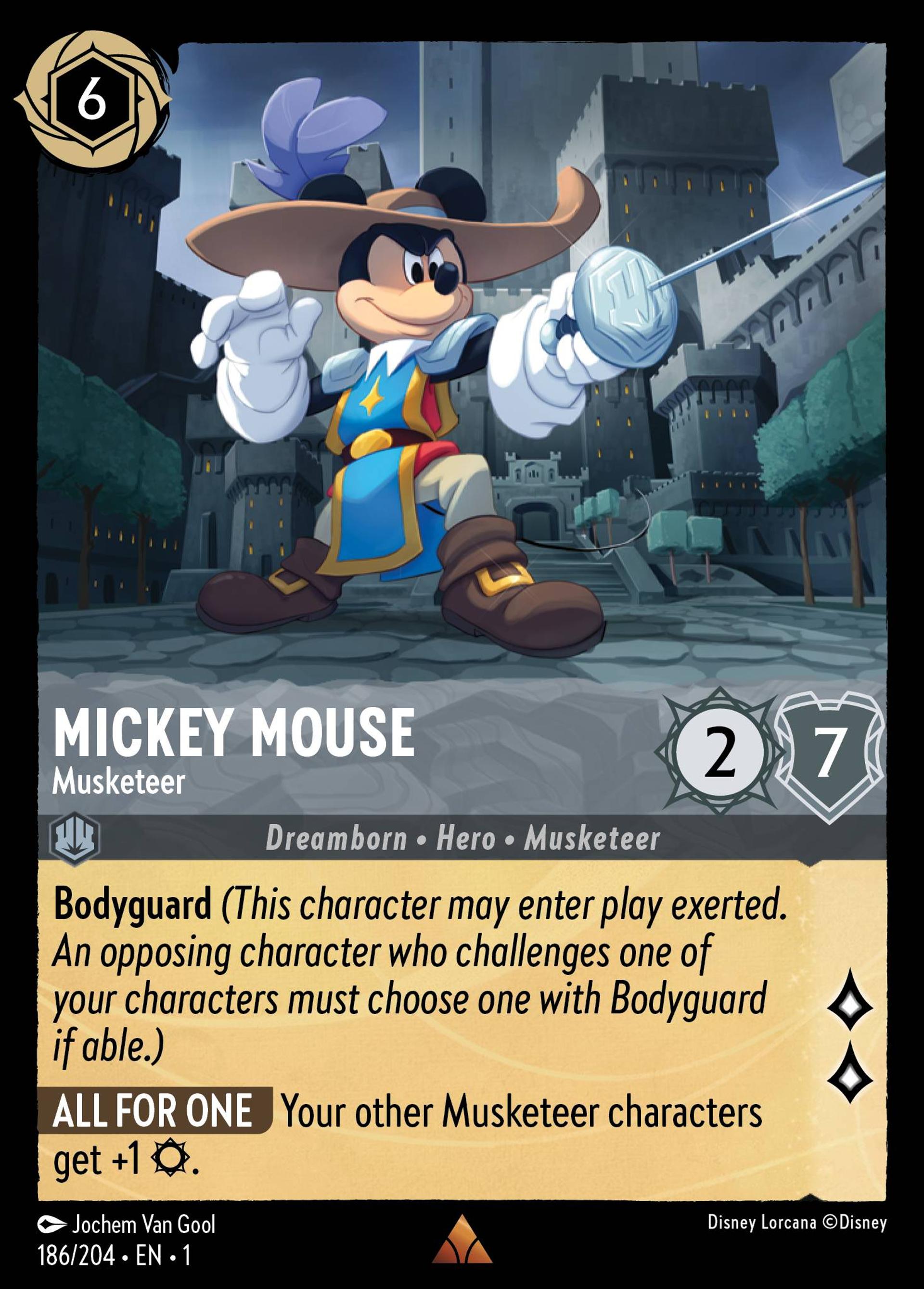 Mickey Mouse - Mousquetaire — The First Chapter — Lorcana