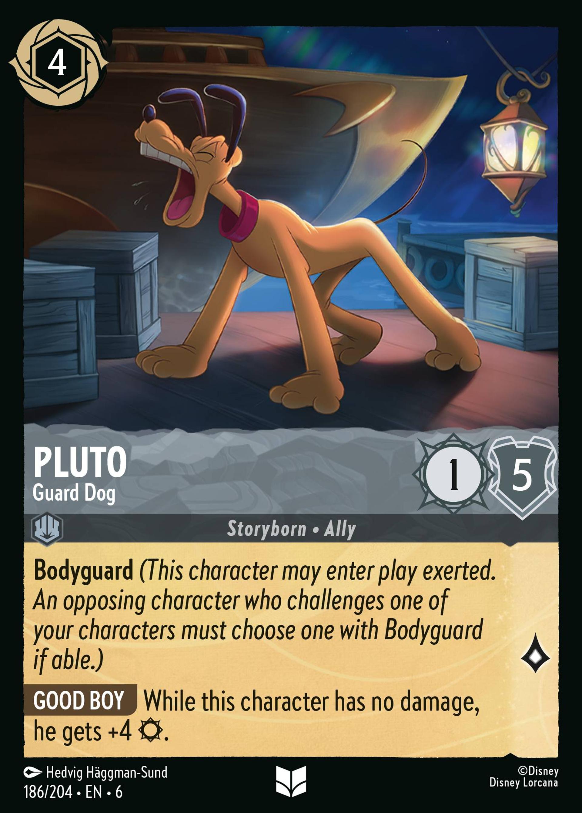 Pluto - Guard Dog — Azurite Sea — Lorcana