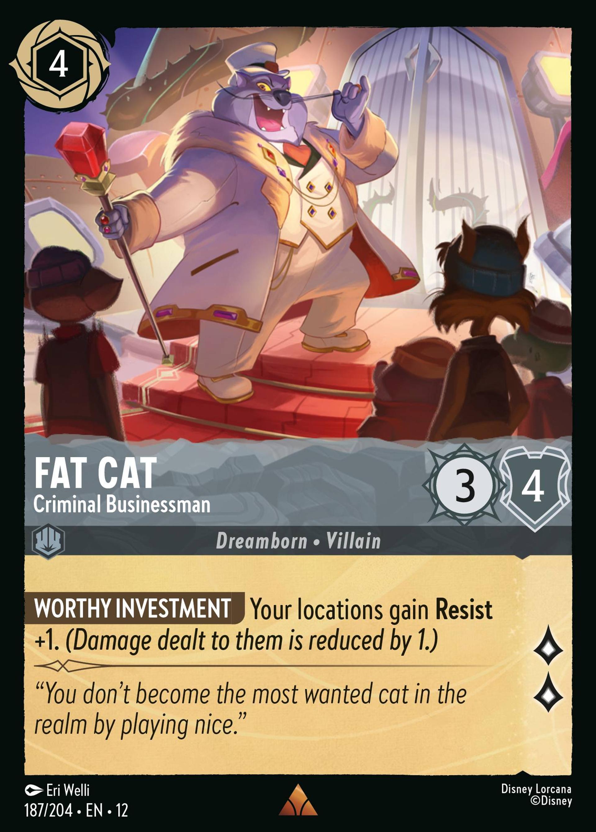 Catox - Homme d'affaires criminel — Wilds Unknown — Lorcana