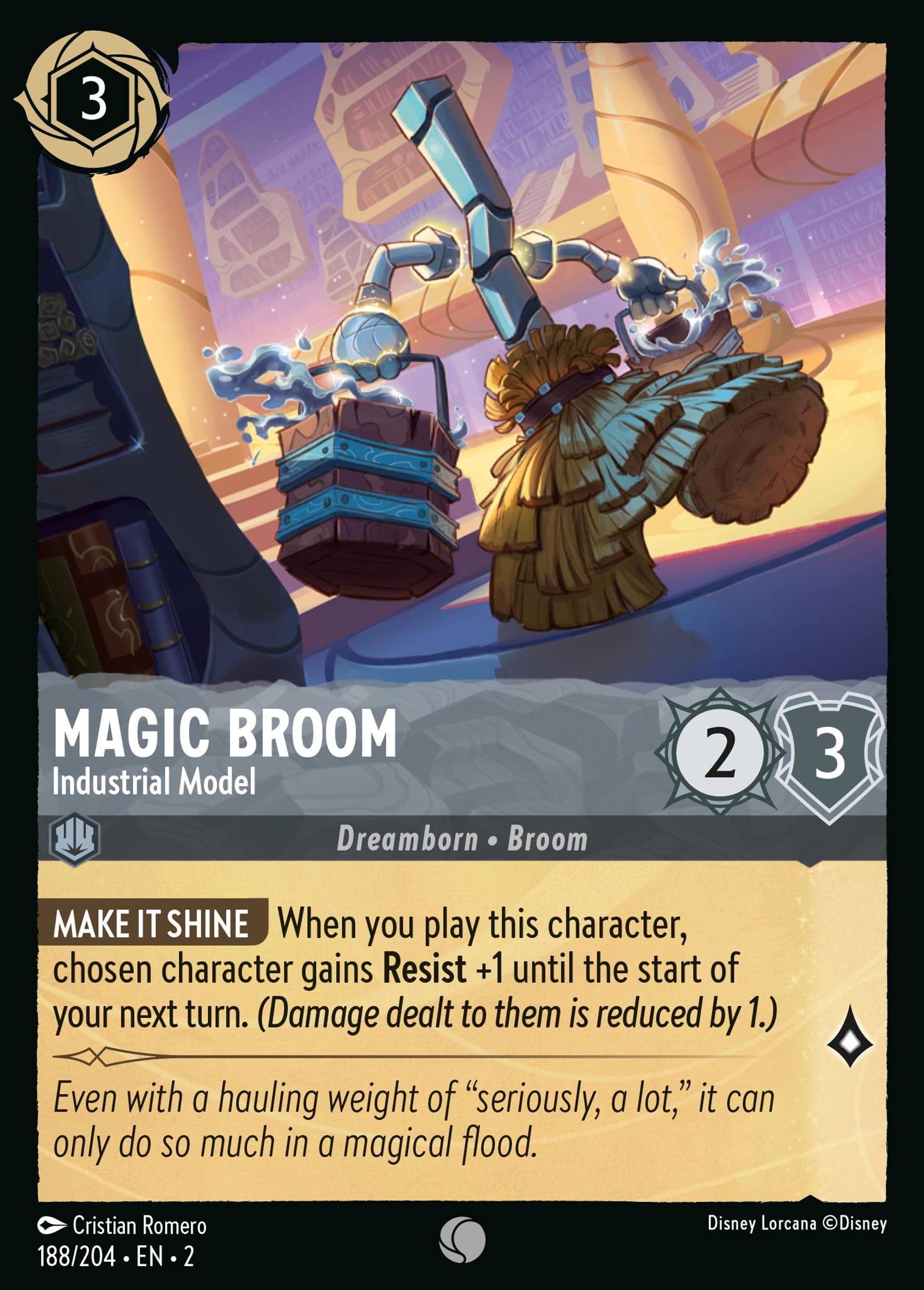 Balais magiques - Modèle industriel — Rise of the Floodborn — Lorcana