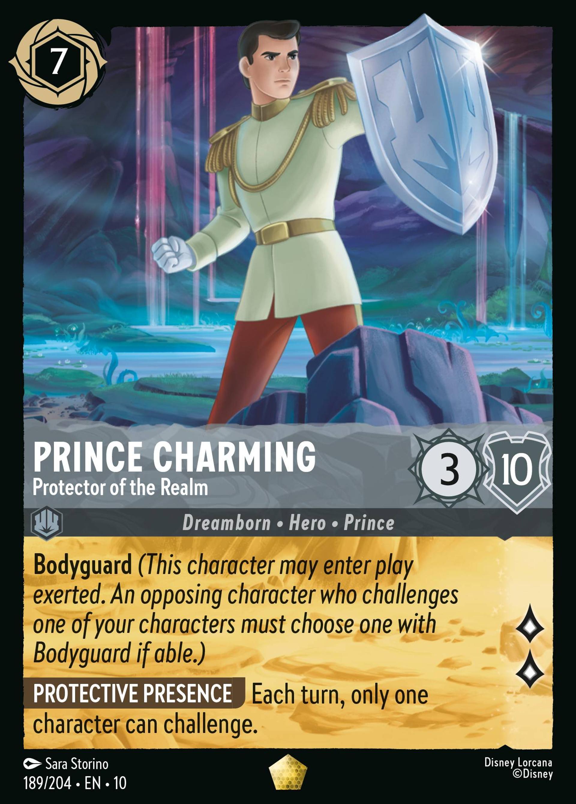 Prince Charming - Protector of the Realm — Whispers in the Well — Lorcana