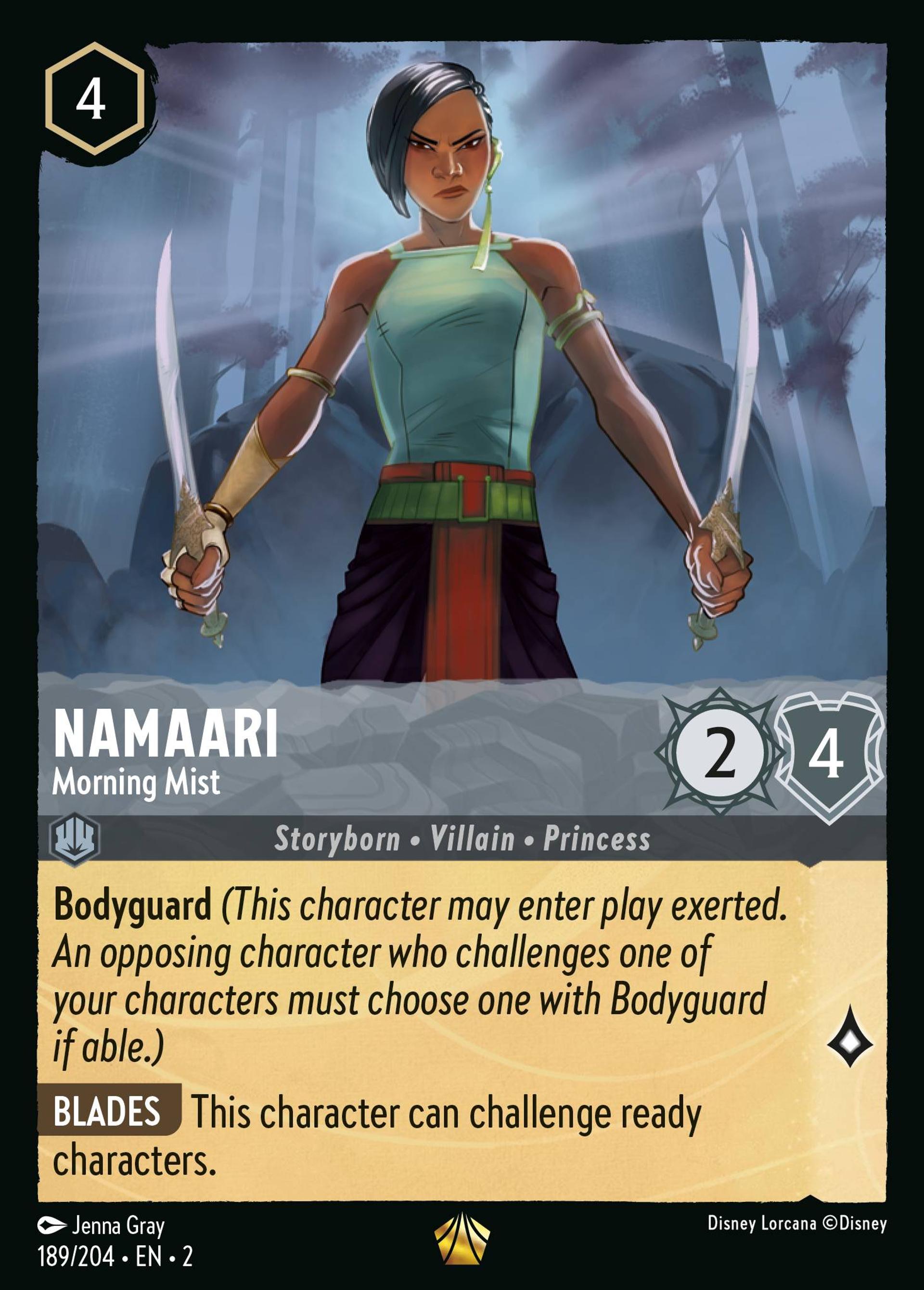 Namaari - Morning Mist — Rise of the Floodborn — Lorcana