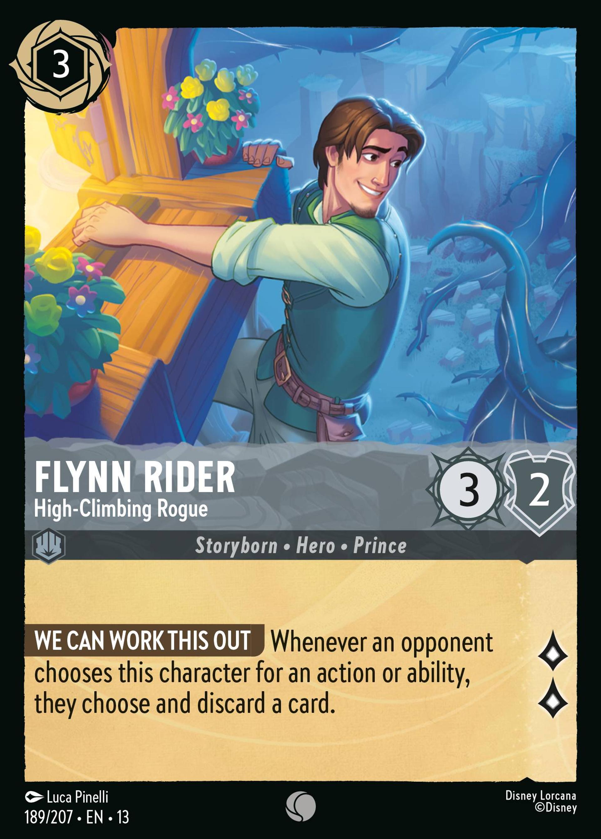 Flynn Rider - Monte-en-l'air de haut vol — Attack of the Vine! — Lorcana