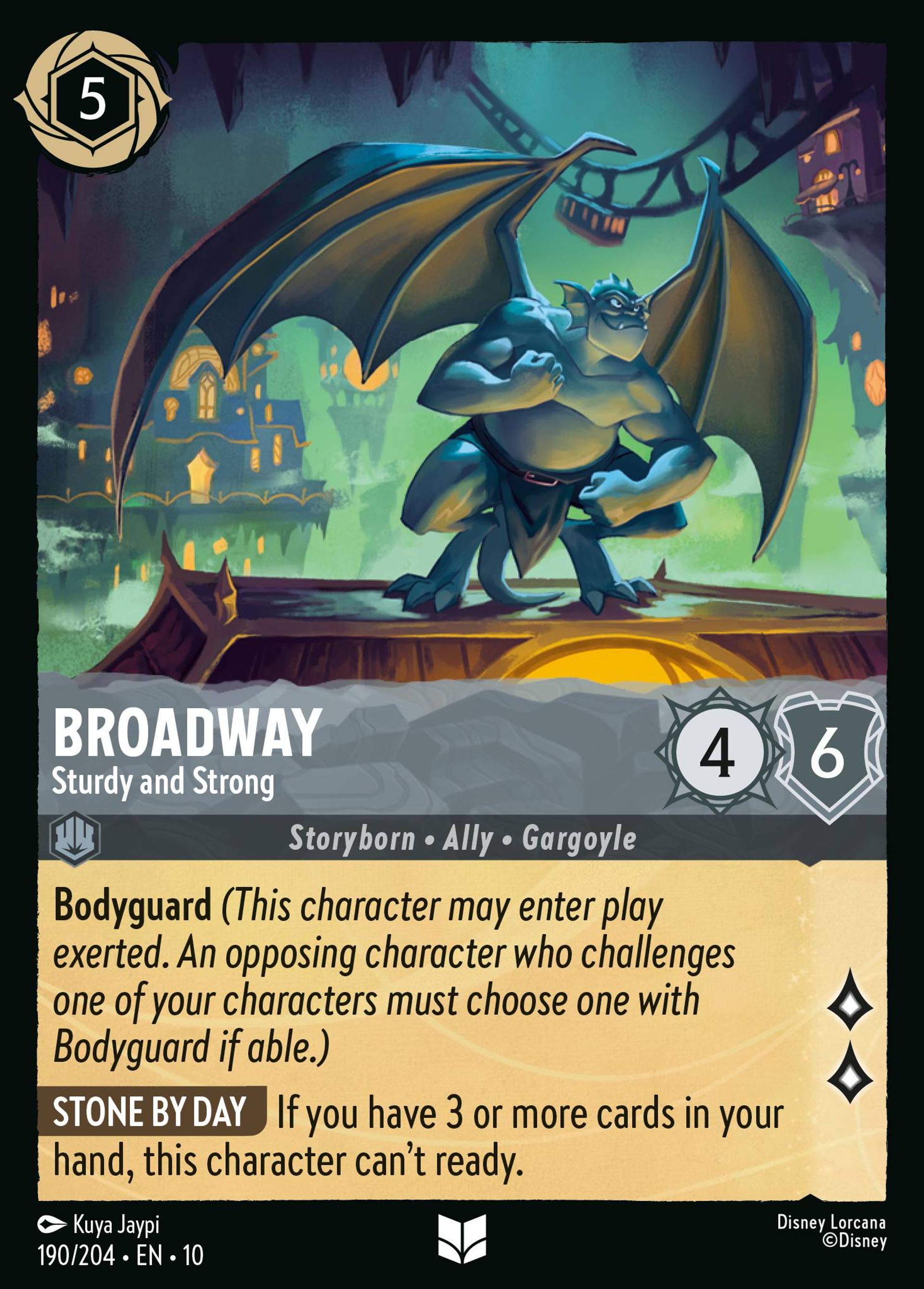 Broadway - Sturdy and Strong — Whispers in the Well — Lorcana