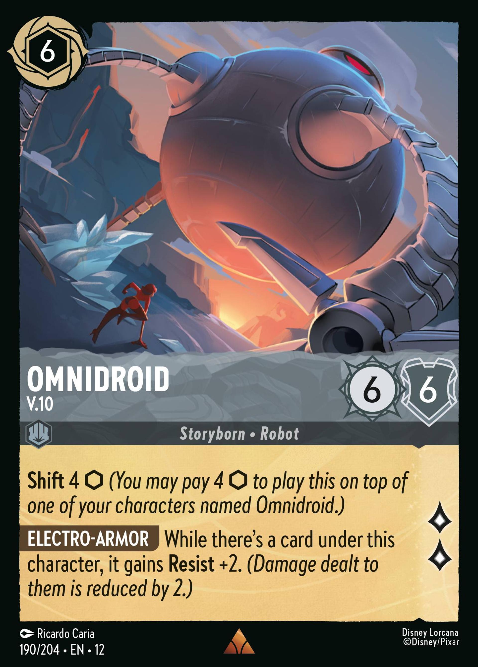 Omnidroïde - V.10 — Wilds Unknown — Lorcana