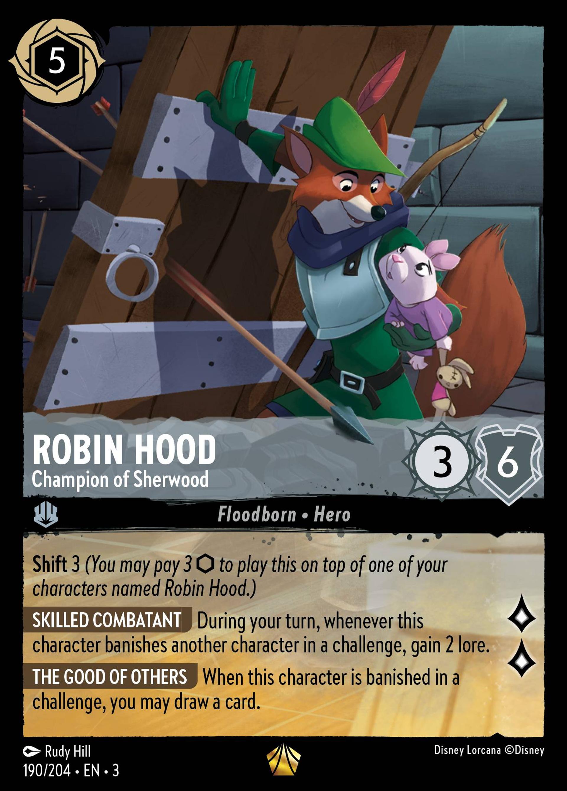 Robin des Bois - Champion de Sherwood — Into the Inklands — Lorcana