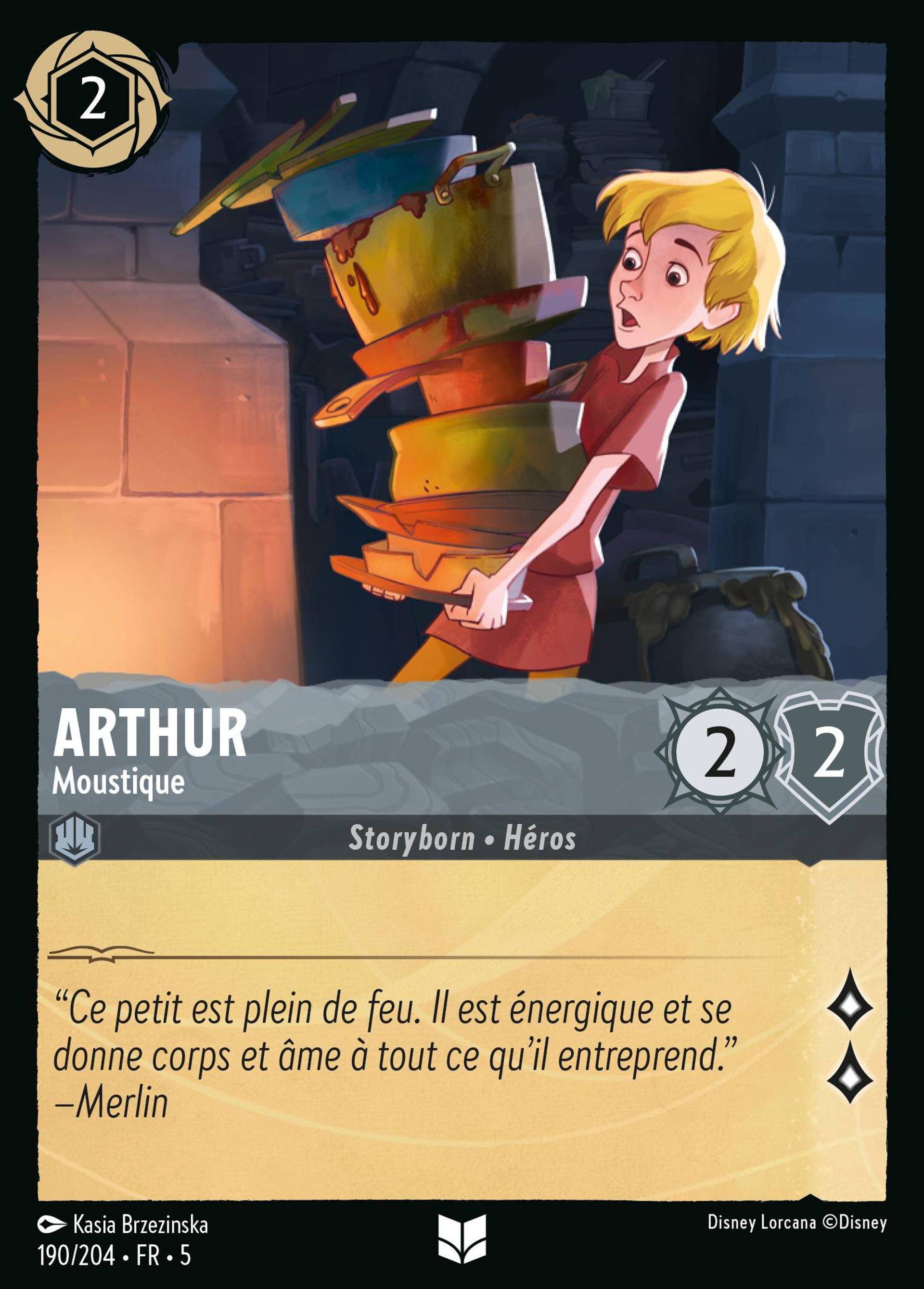 Arthur - Moustique — Shimmering Skies — Lorcana