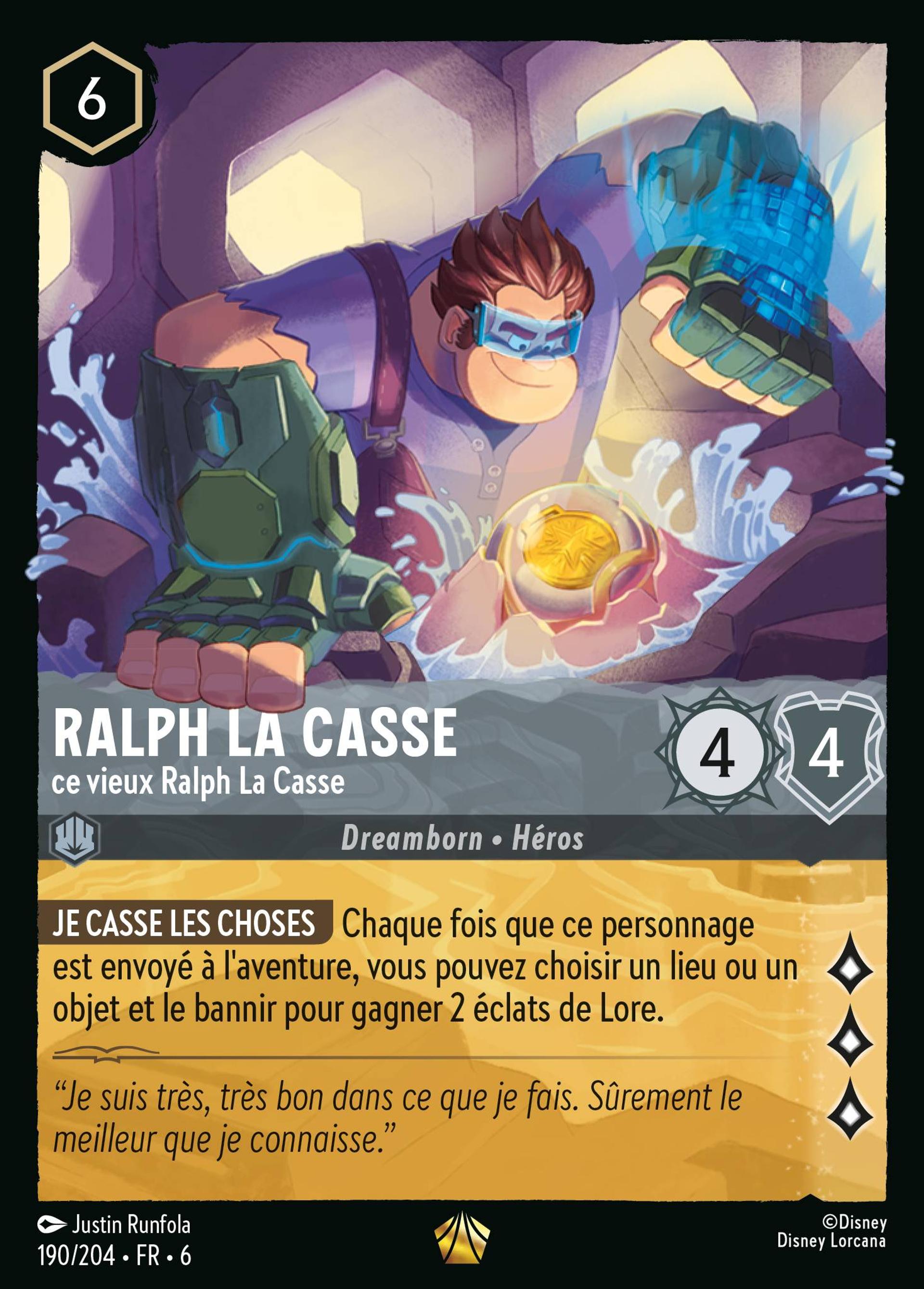 Ralph la Casse - ce vieux Ralph La Casse — Azurite Sea — Lorcana