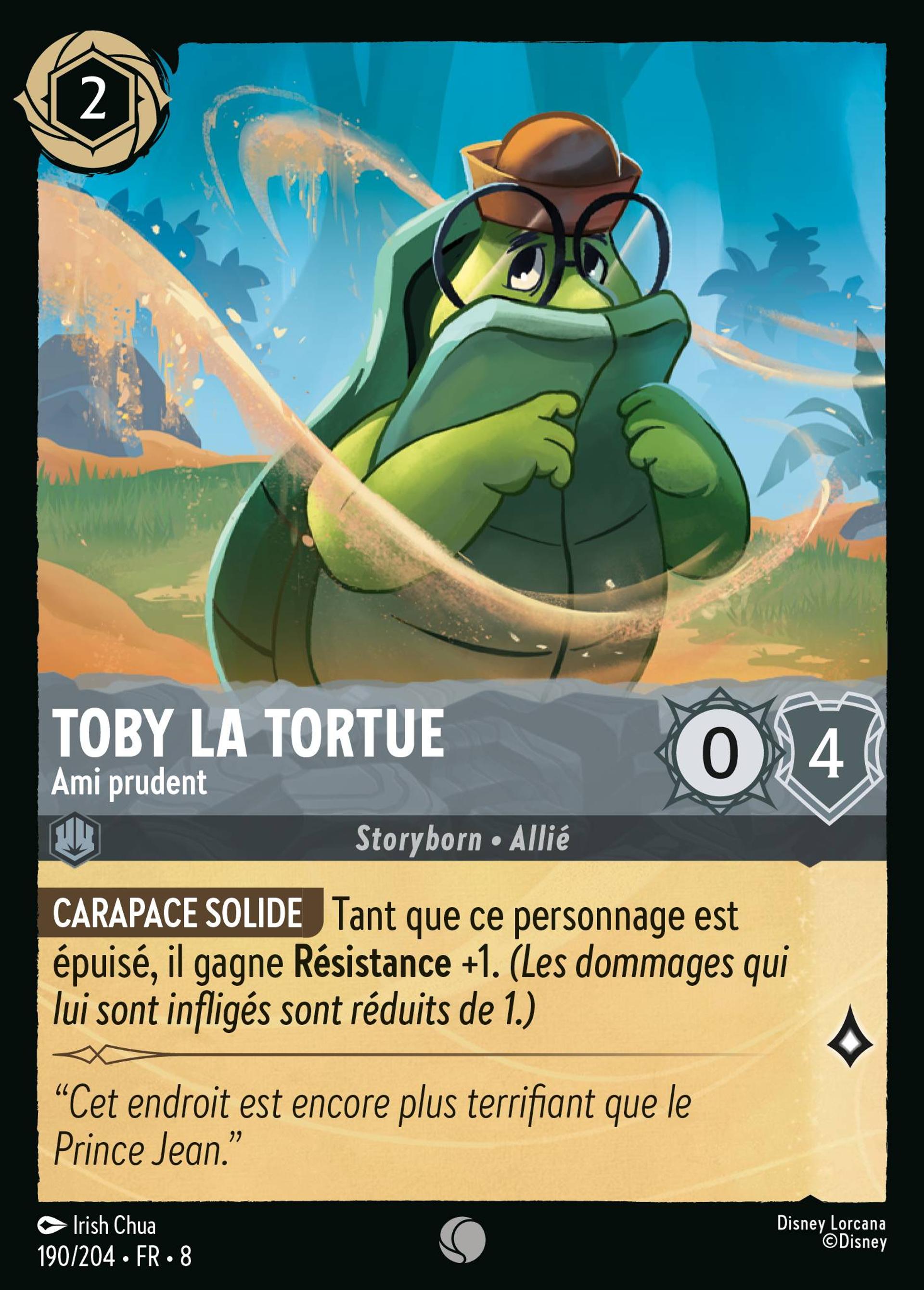 Toby la Tortue - Ami prudent — The Reign of Jafar — Lorcana