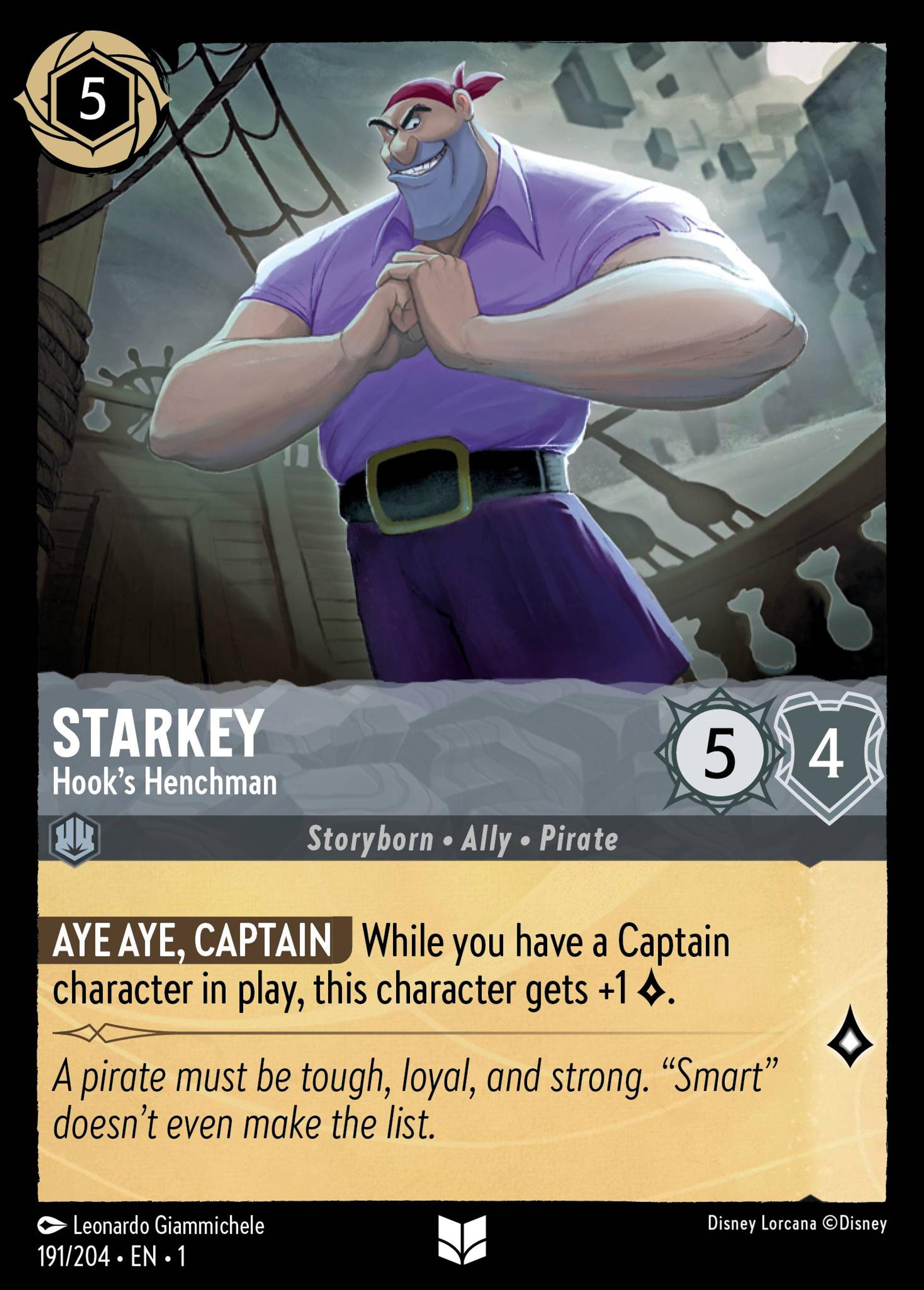 Monsieur Starkey - Acolyte de Crochet — The First Chapter — Lorcana